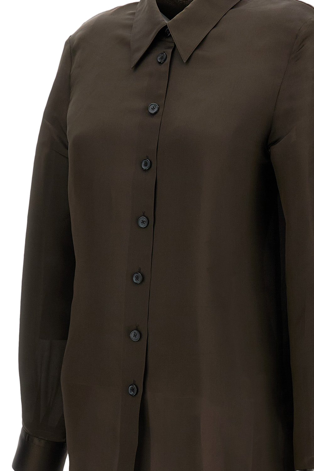 Straight-Cut Oversized Shirt