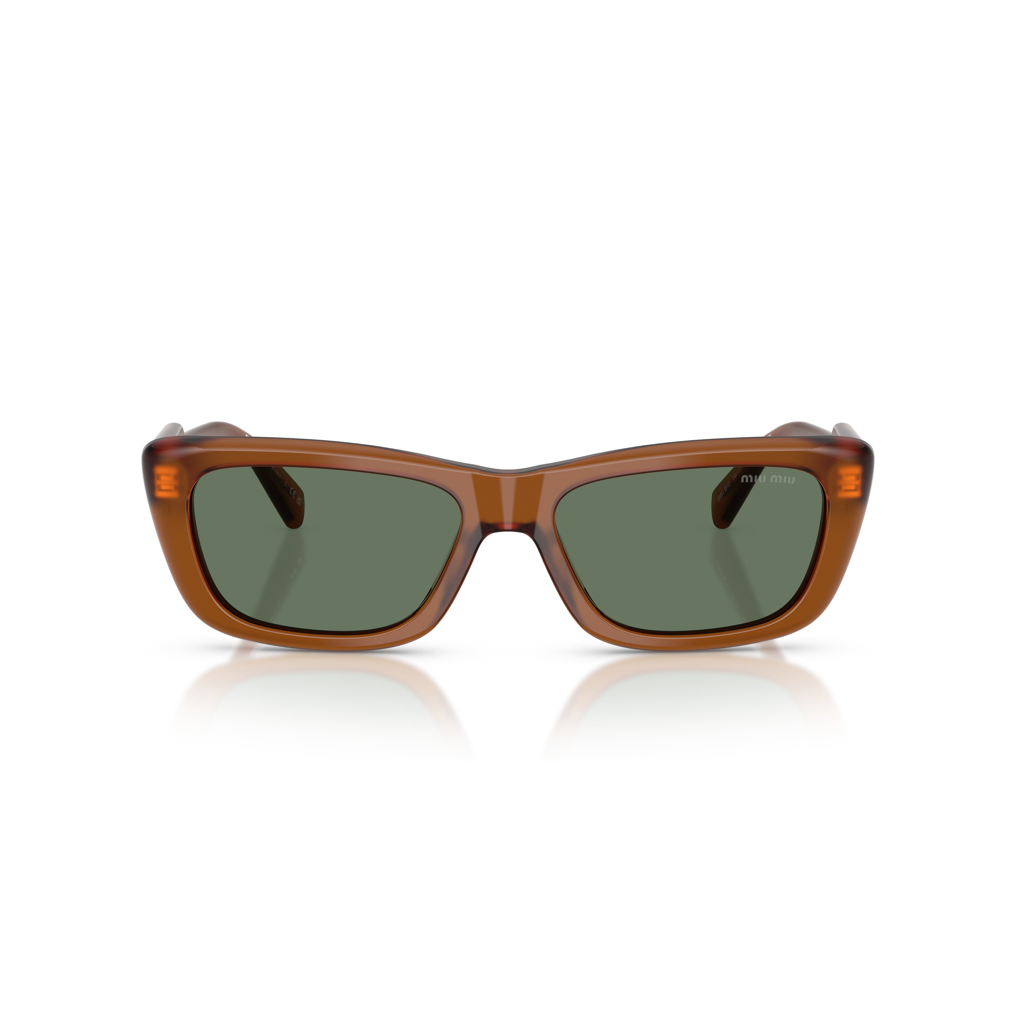 0mu B12s Thick Acetate Rectangular Sunglasses