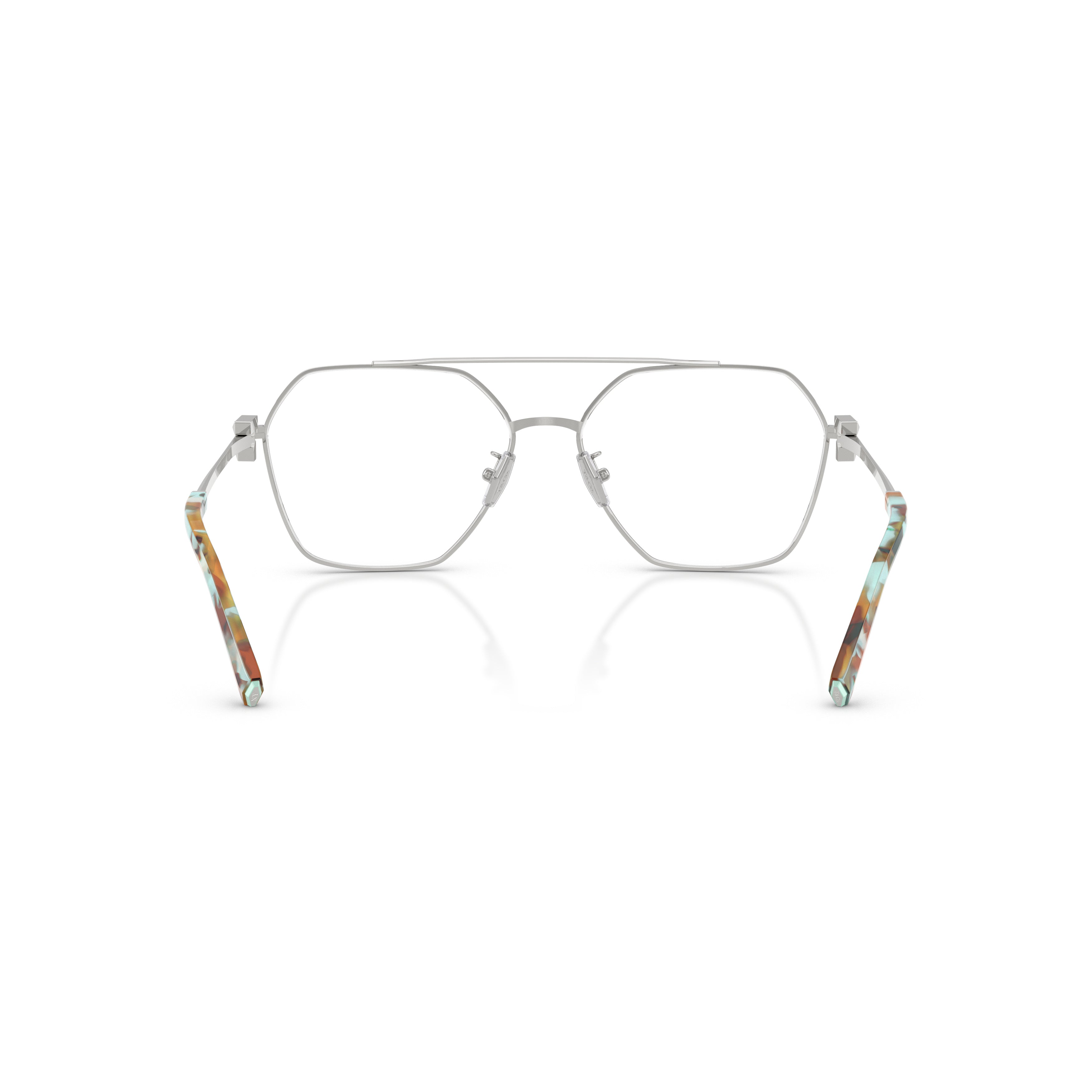 0tf1169 Geometric Steel Frame Eyeglasses
