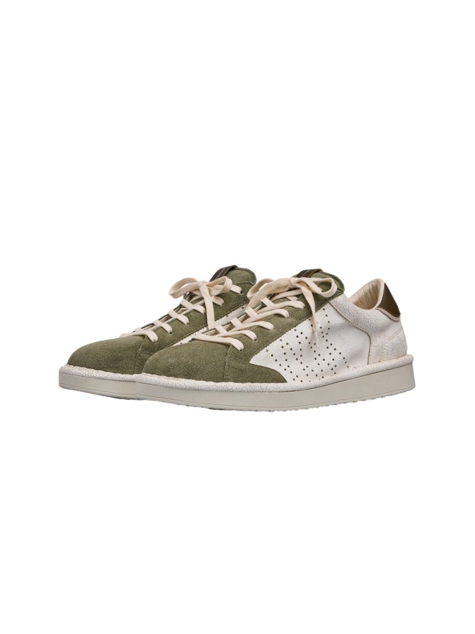 Ivory Leather Sneakers