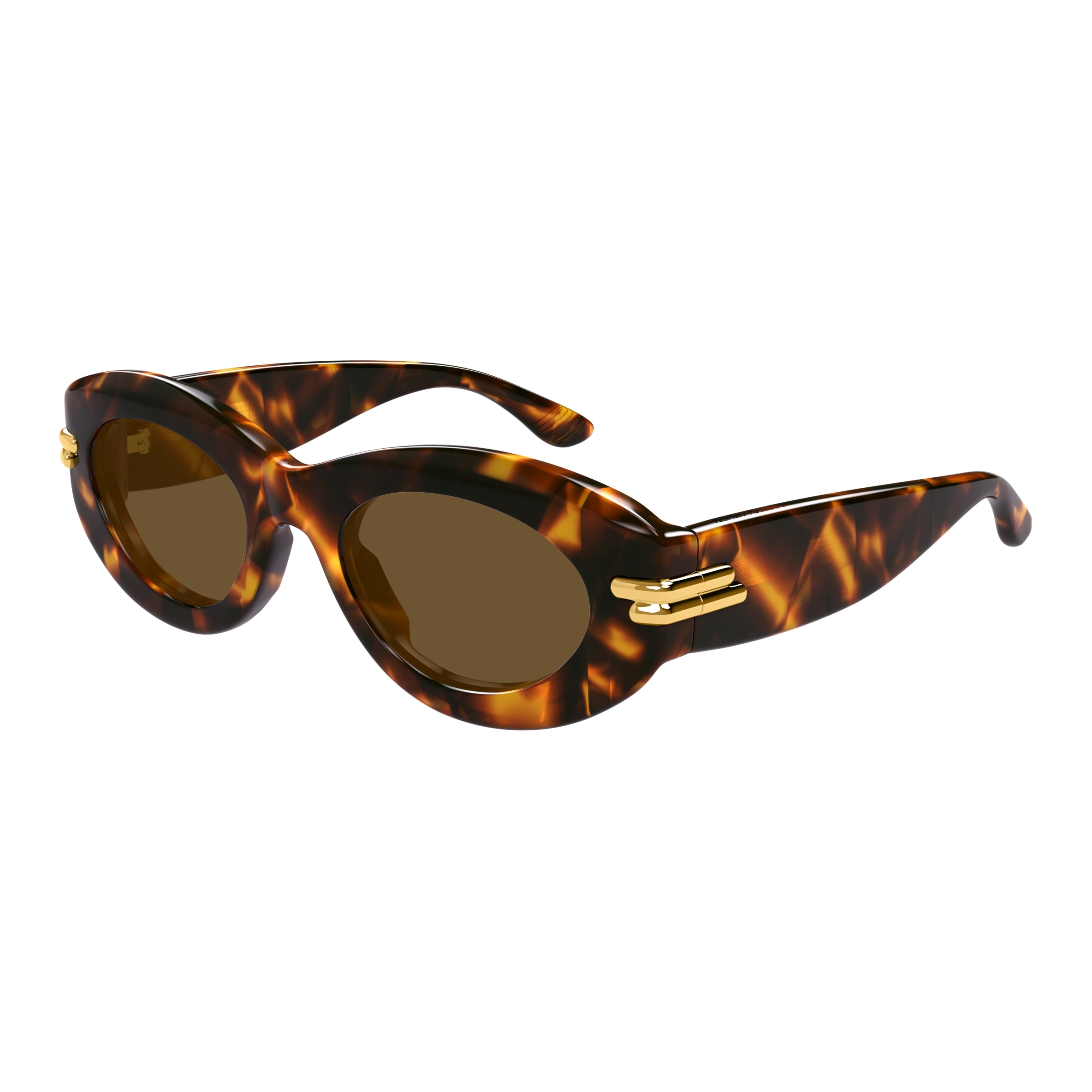 Bv1322s Oval Tortoiseshell Sunglasses