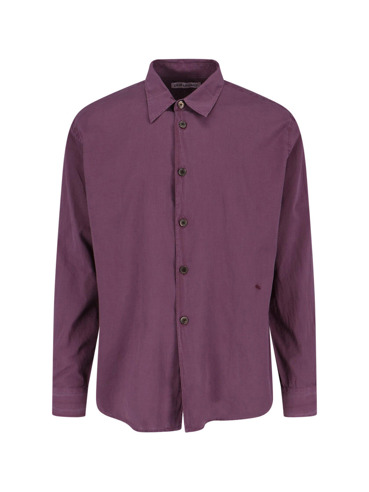 “Beyond” Button-Up Shirt – Purple