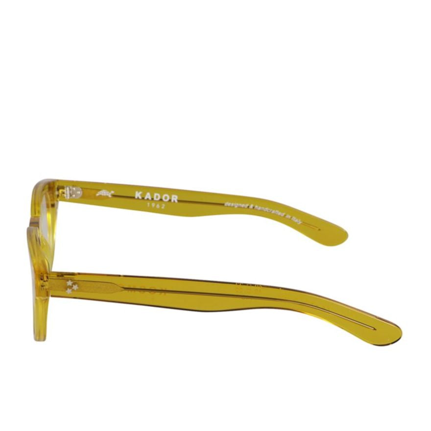 Kosmo Star Translucent Yellow Acetate Sunglasses