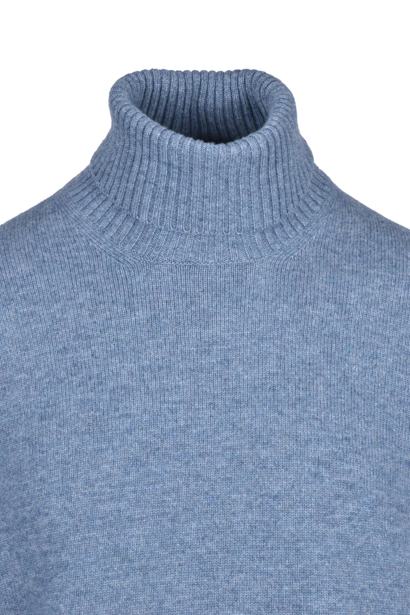 Ciclista Wool and Cashmere Knit - Light Blue