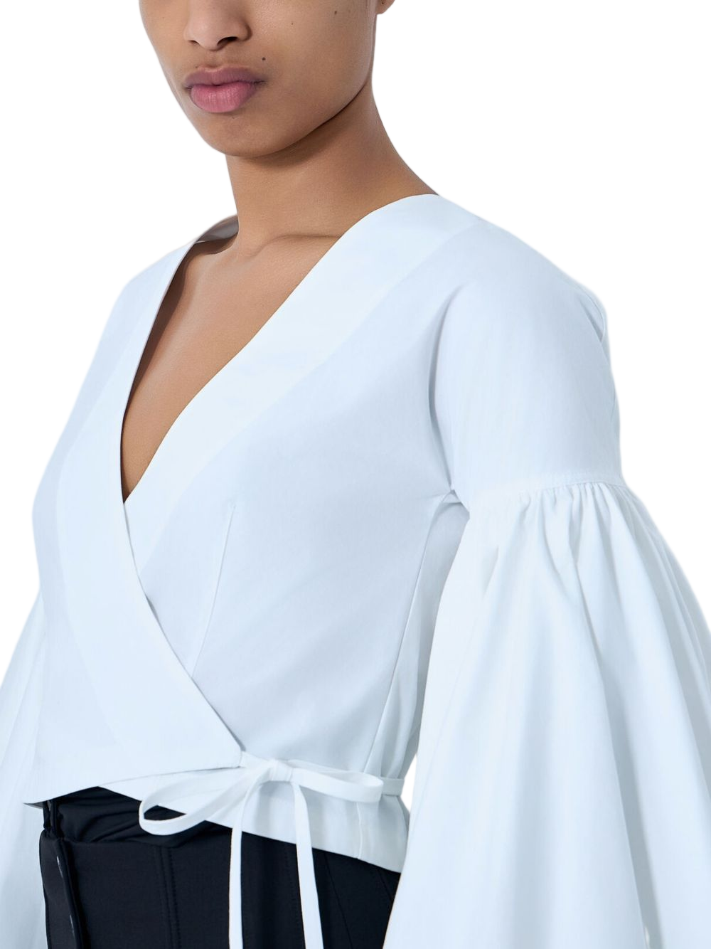 White Classic Short Sleeve Crew Neck Top