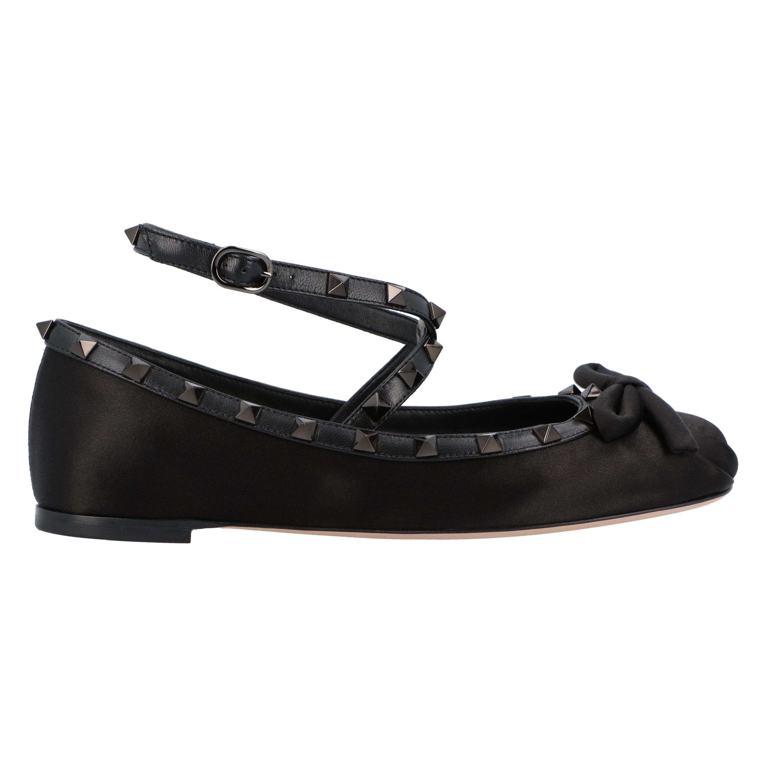 Rockstud Ballerinas Black