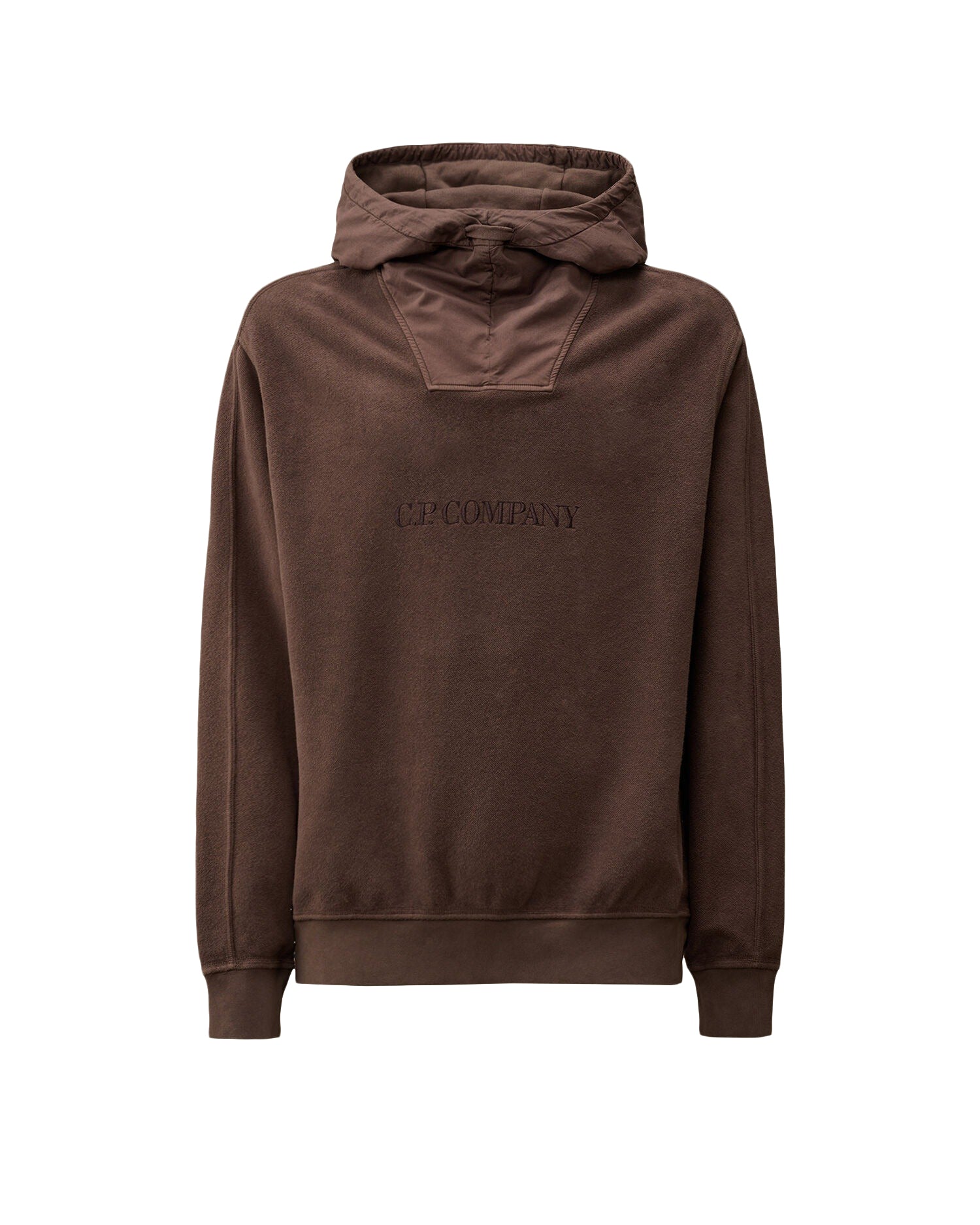 Relaxed-Fit Pullover Hoodie With Embroidered Detail