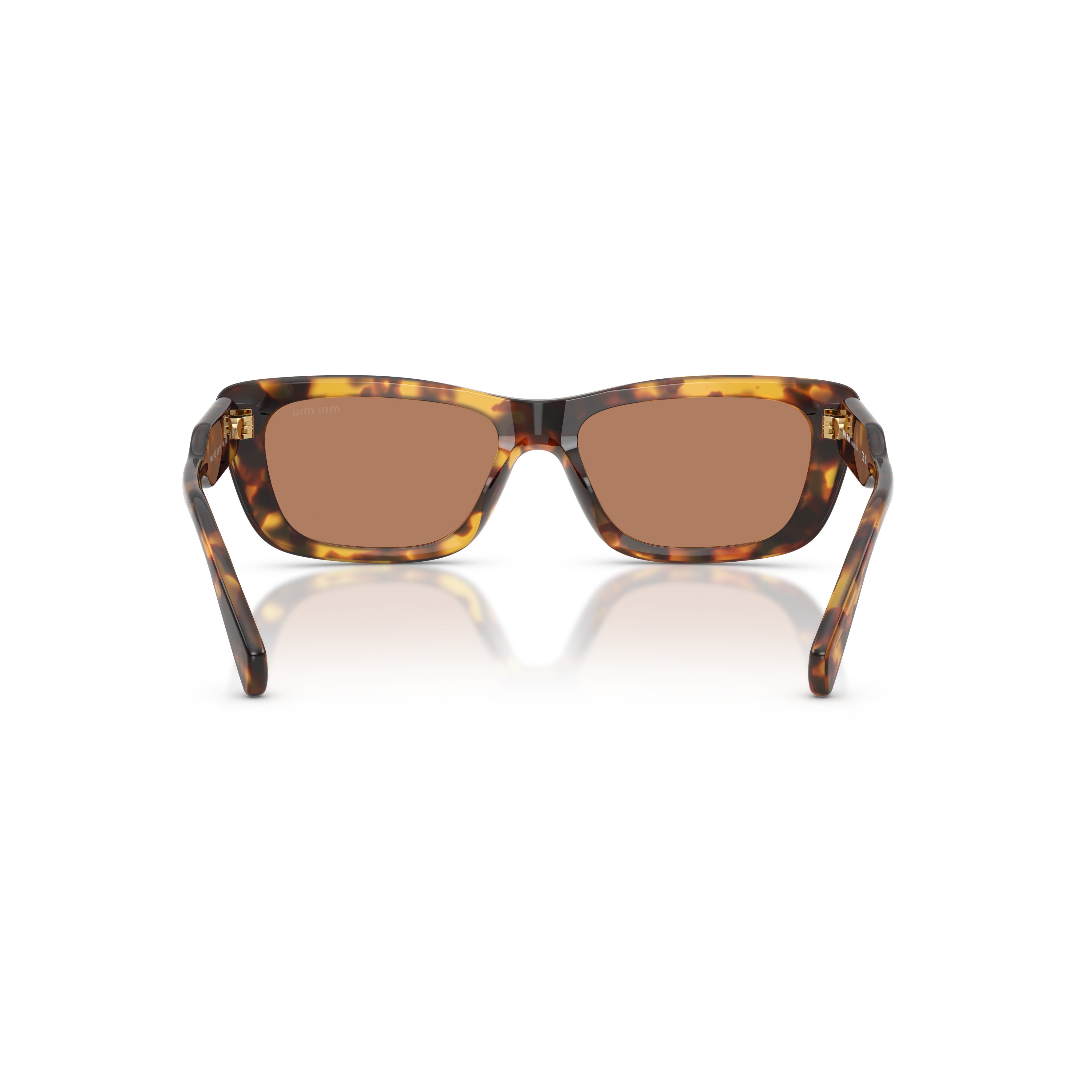 0mu B12s Rectangular Tortoiseshell Acetate Sunglasses