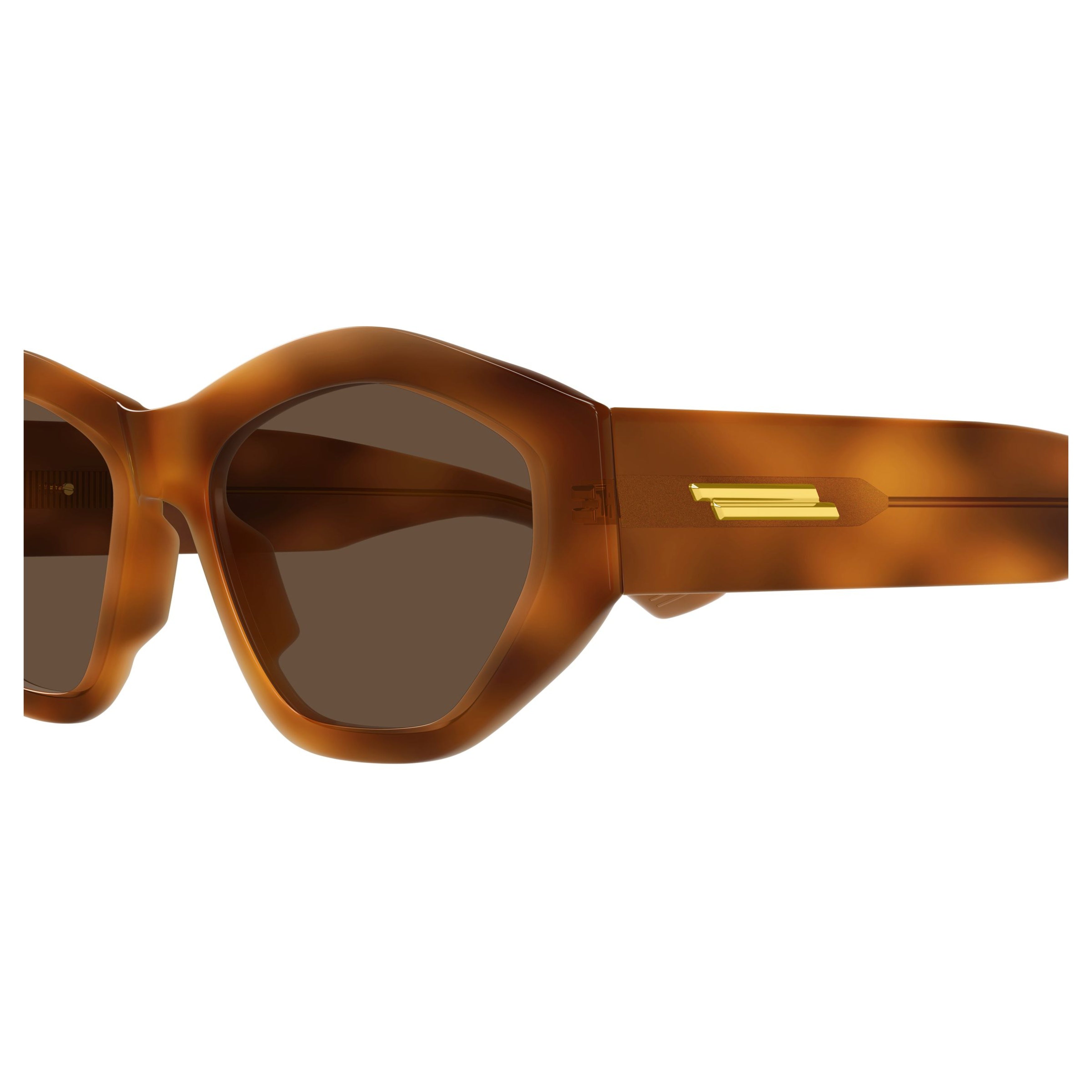 Bv1408s Angular Tortoiseshell Sunglasses