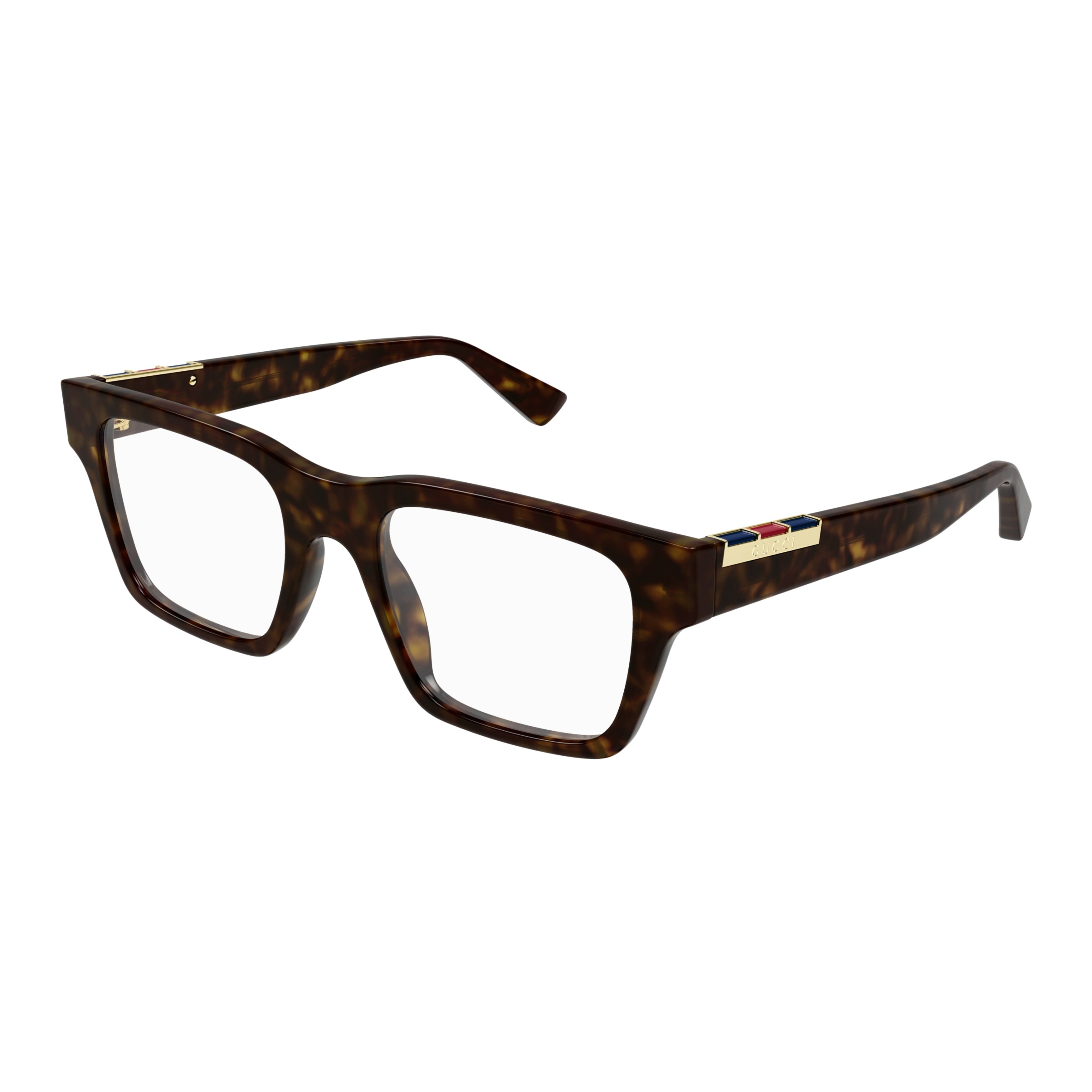 Gg1889o Square Tortoiseshell Eyeglasses