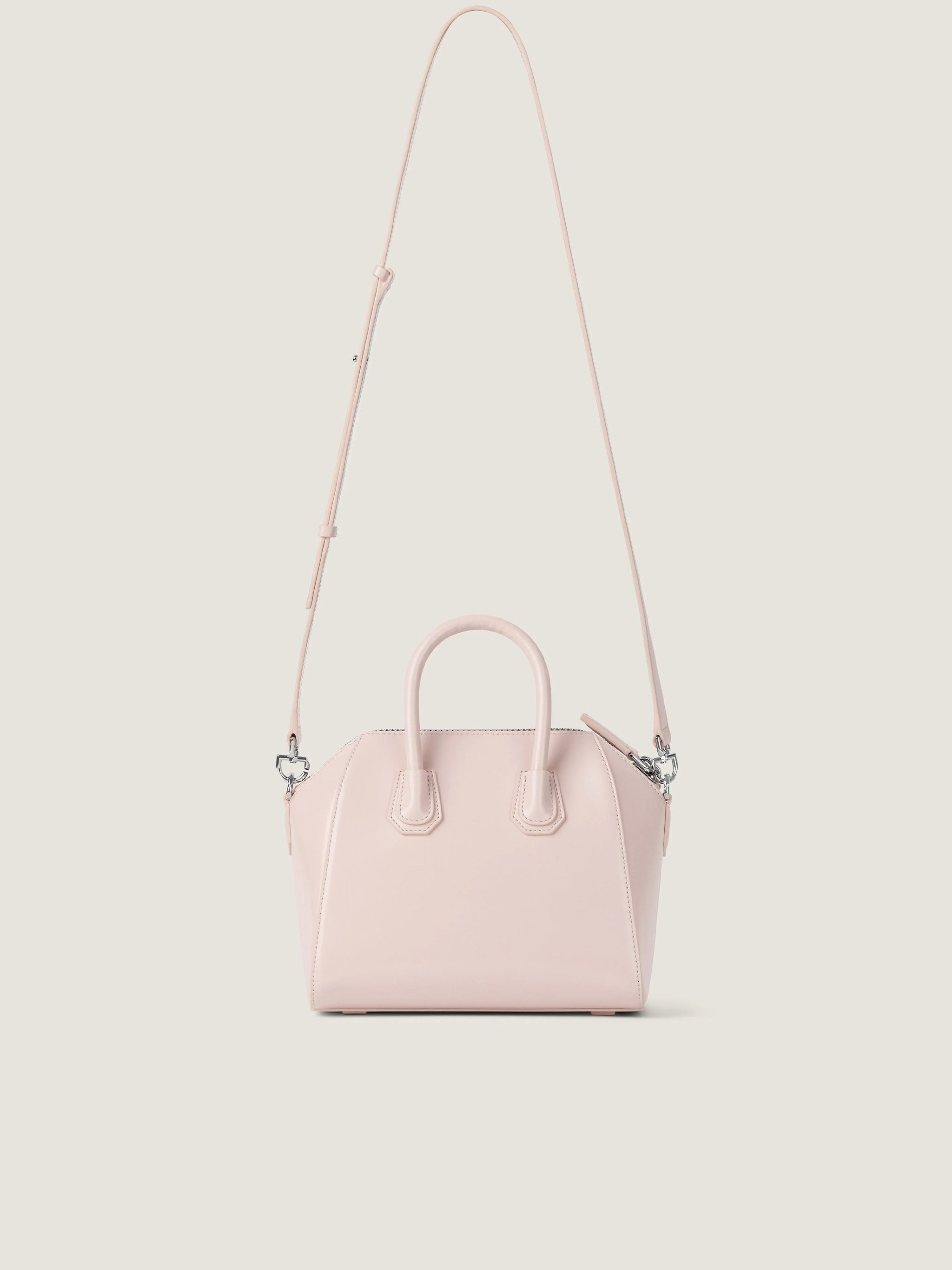 Antigona Nv Structured Pink Calf Bag