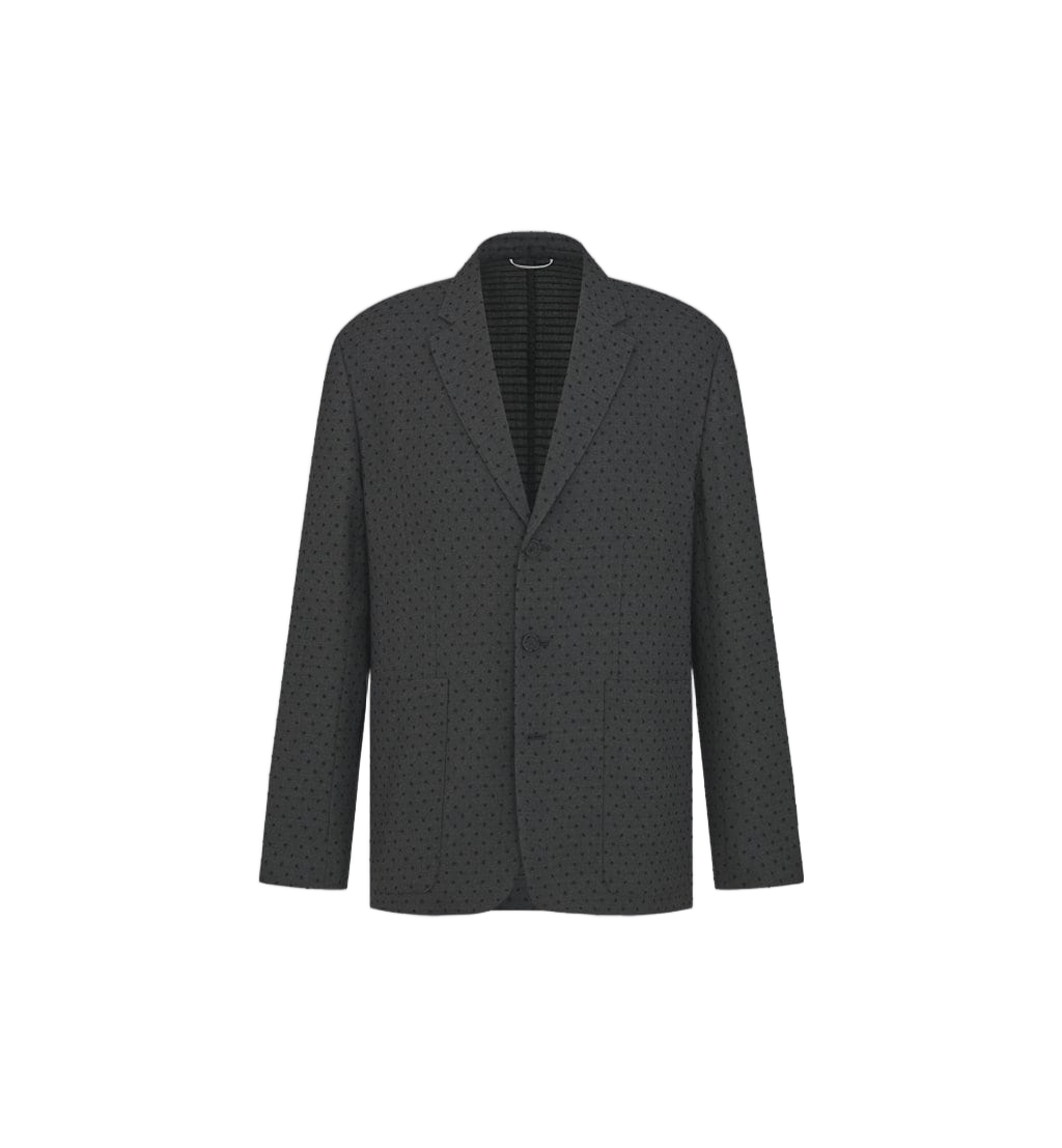 Tailored Woven Three-Button Blazer
