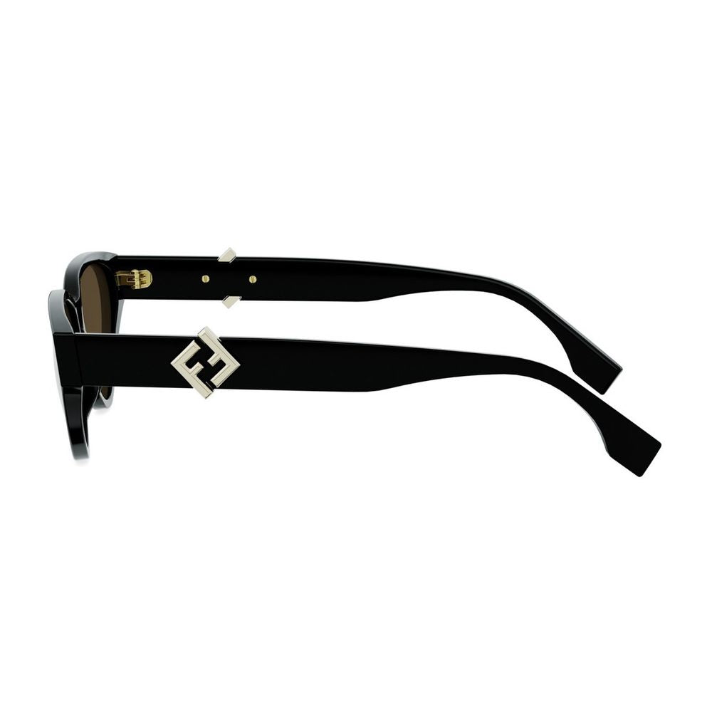 Ff Diamonds Triangular Cat-Eye Sunglasses
