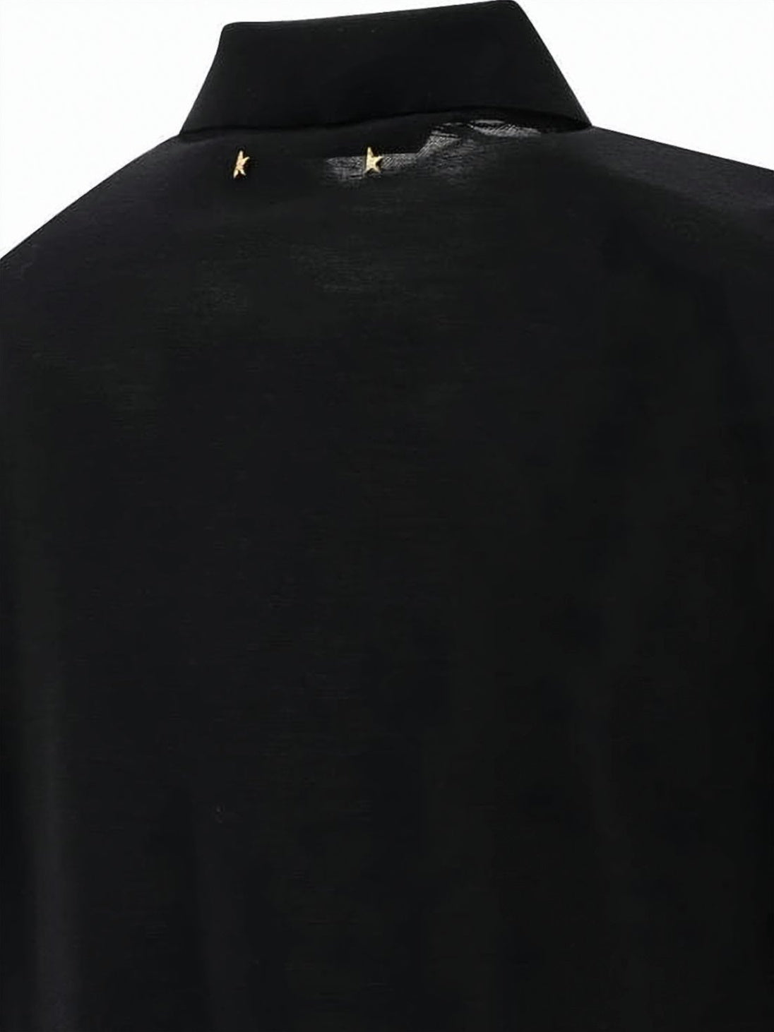 Short-Sleeve Polo Shirt with Metallic Star