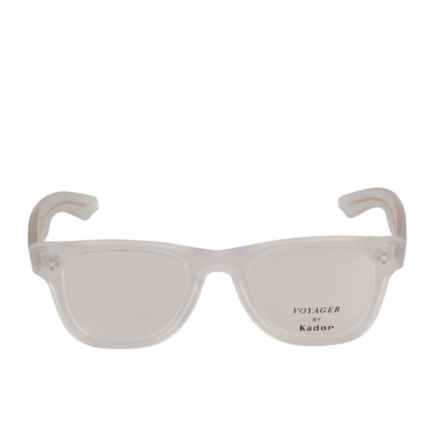 Voyager 23 Translucent Minimalist Sunglasses with Gold-tone Accents