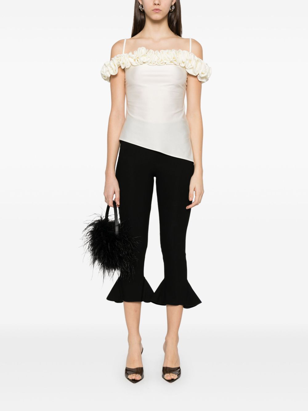 Asymmetrical White Top
