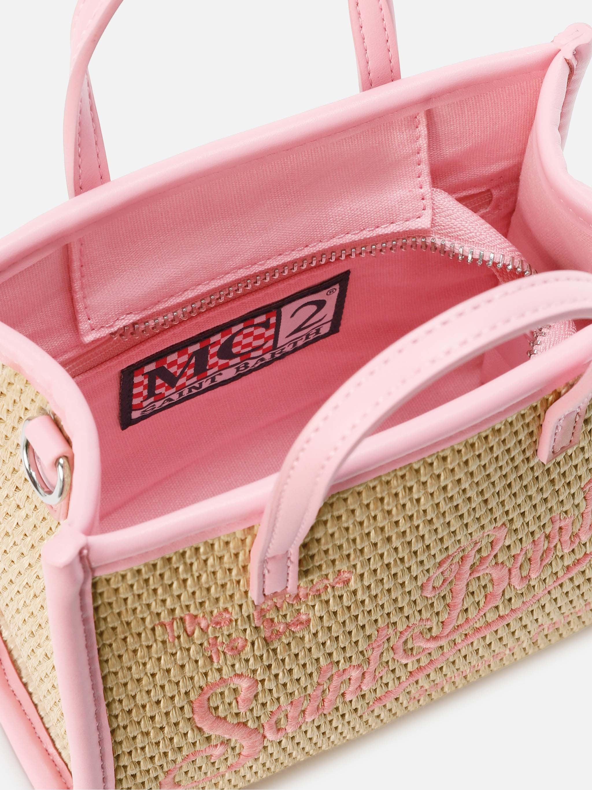 Rectangular Tote Bag with Embroidered Logo
