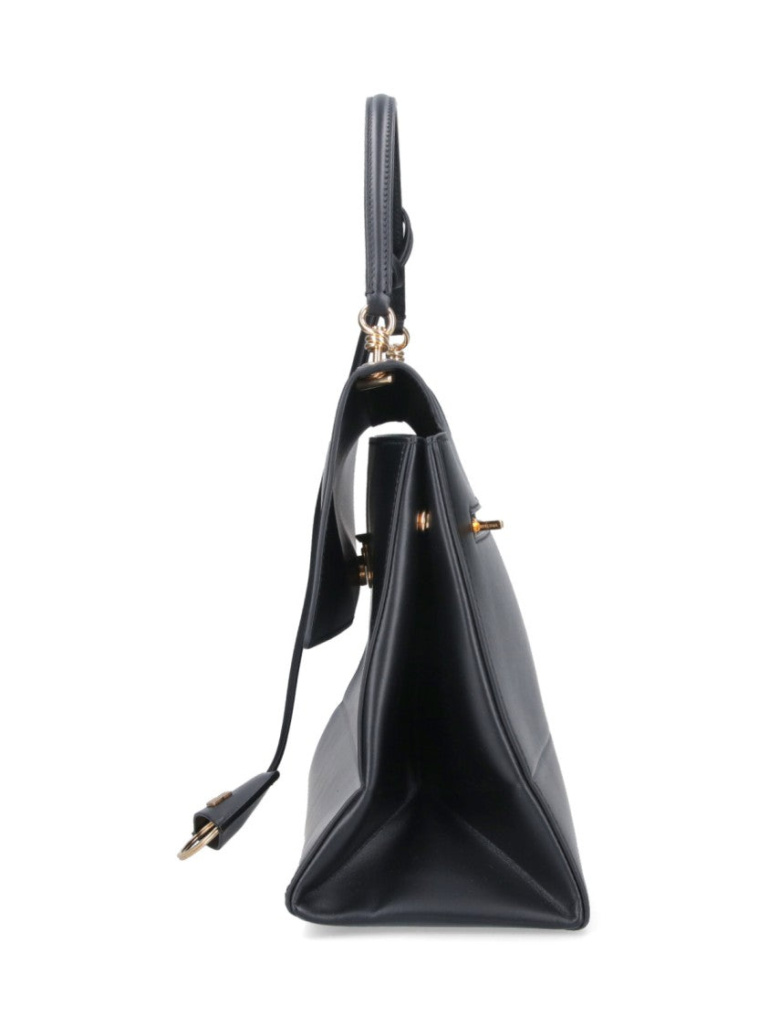Medium 'Nano' Handbag – Black