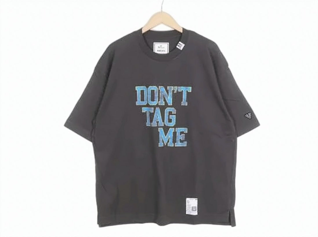 Distressed Black Short-Sleeved T-Shirt With Abstract Graphic