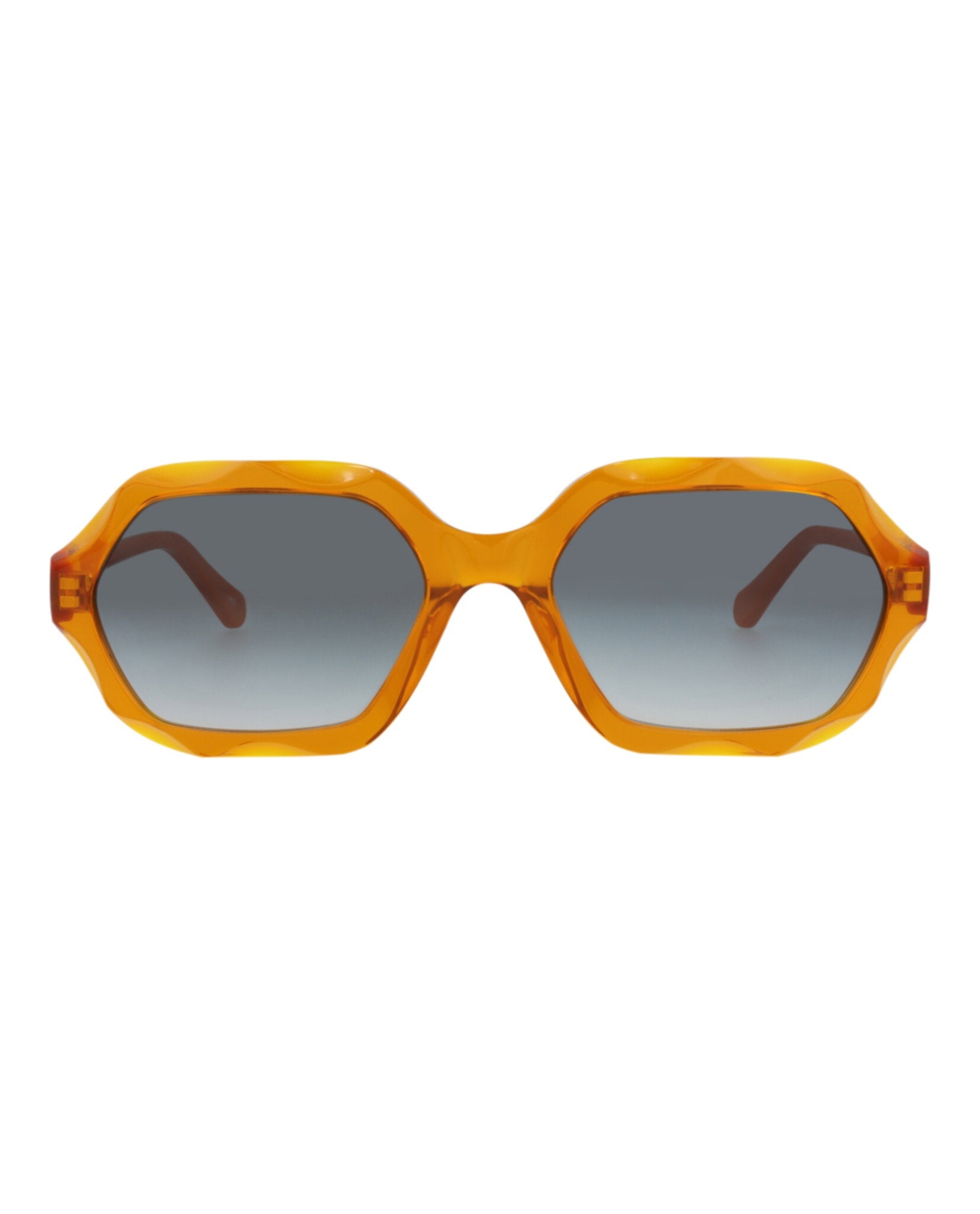 Square-Frame Recycled Acetate Sunglasses