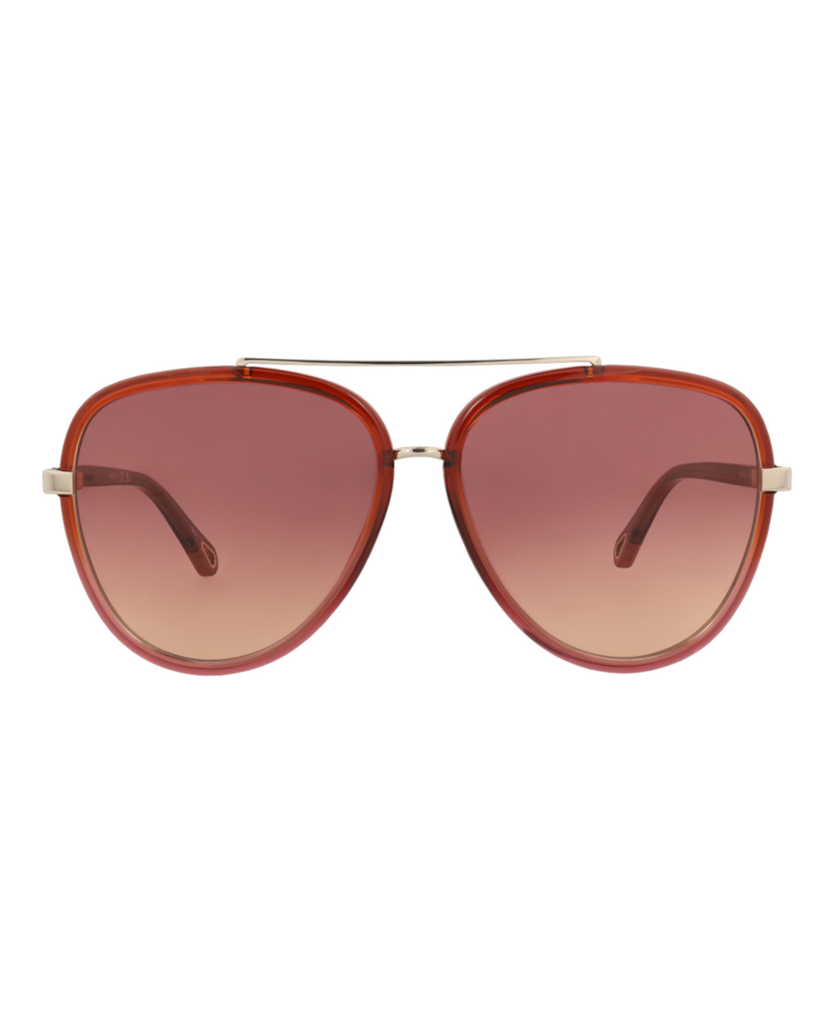 Aviator-Frame Bio Injection Sunglasses
