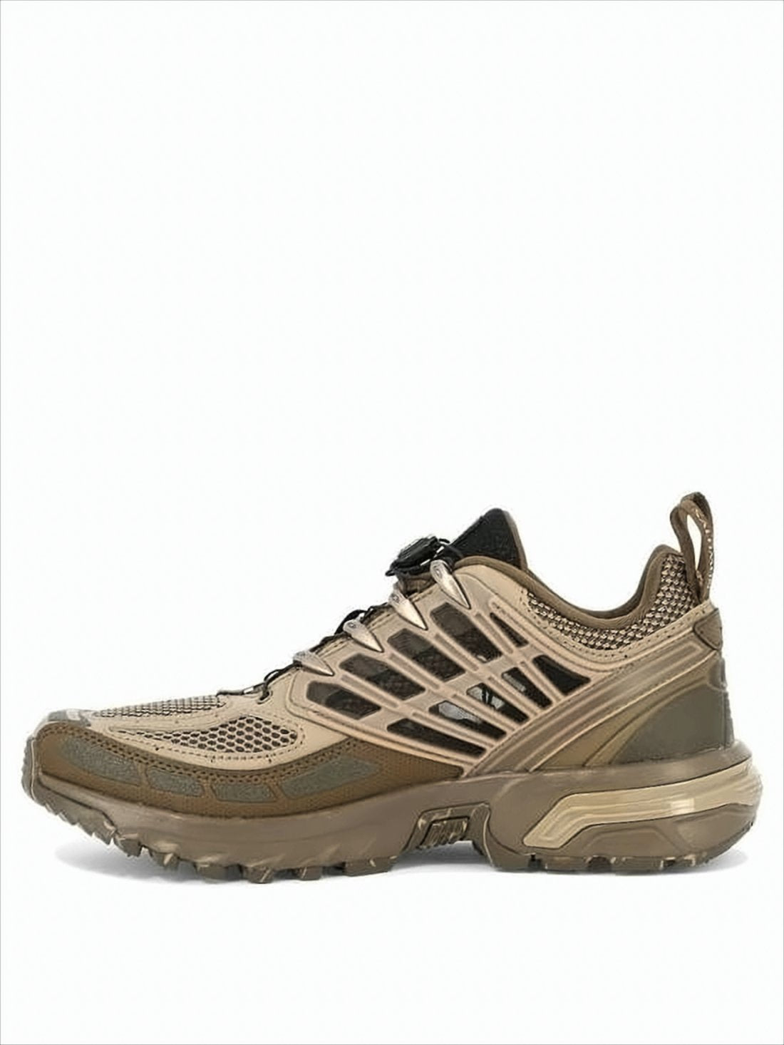 Rugged Textile and Rubber Sneakers