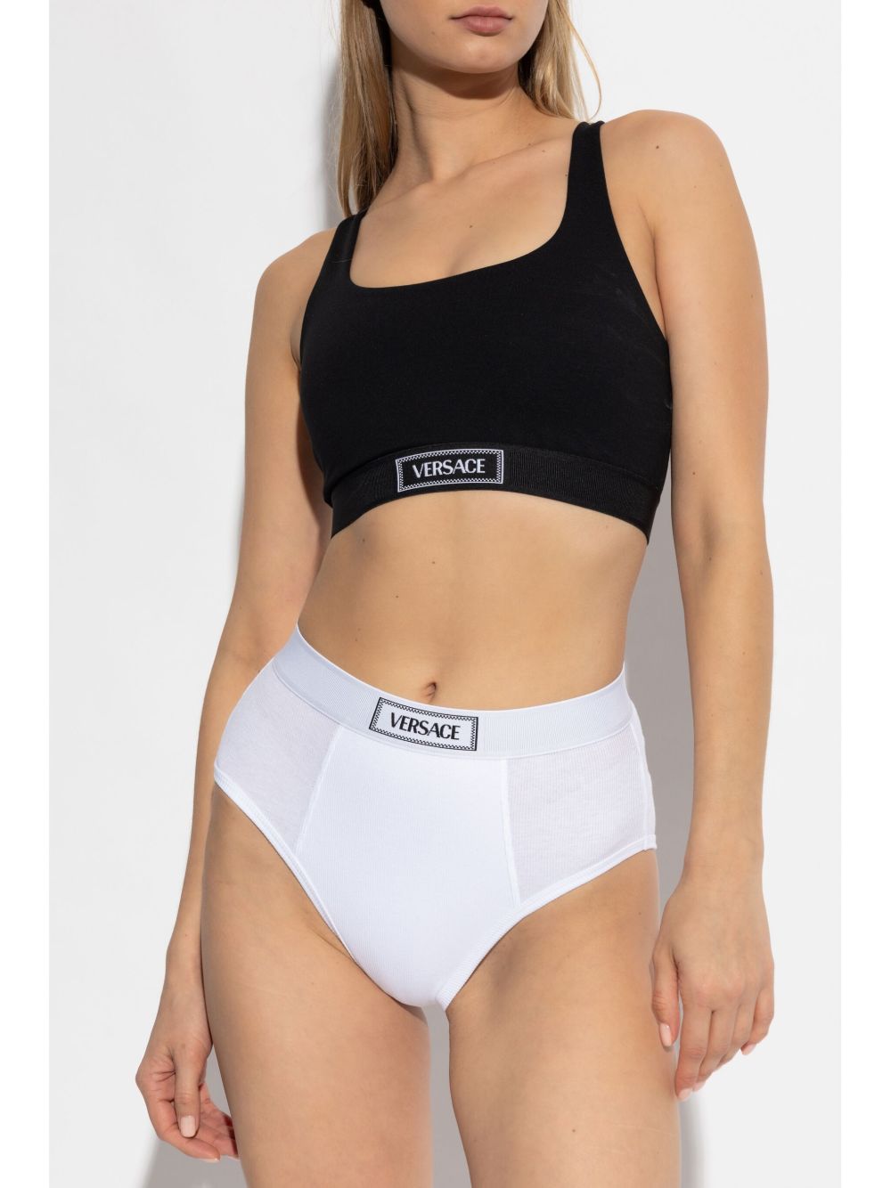 Fitted Crop Top With Racerback Design