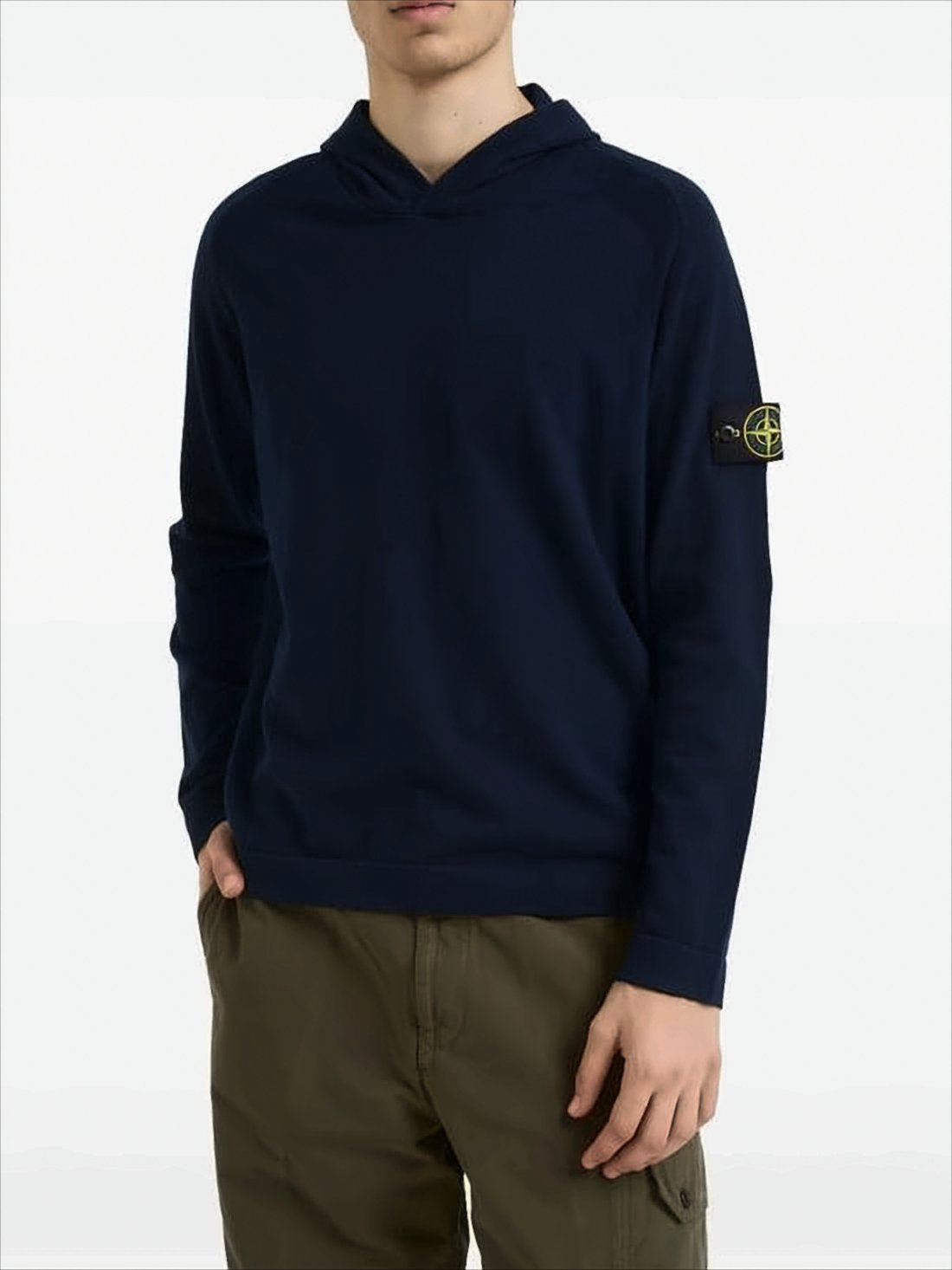 Minimalist Deep Navy Hoodie
