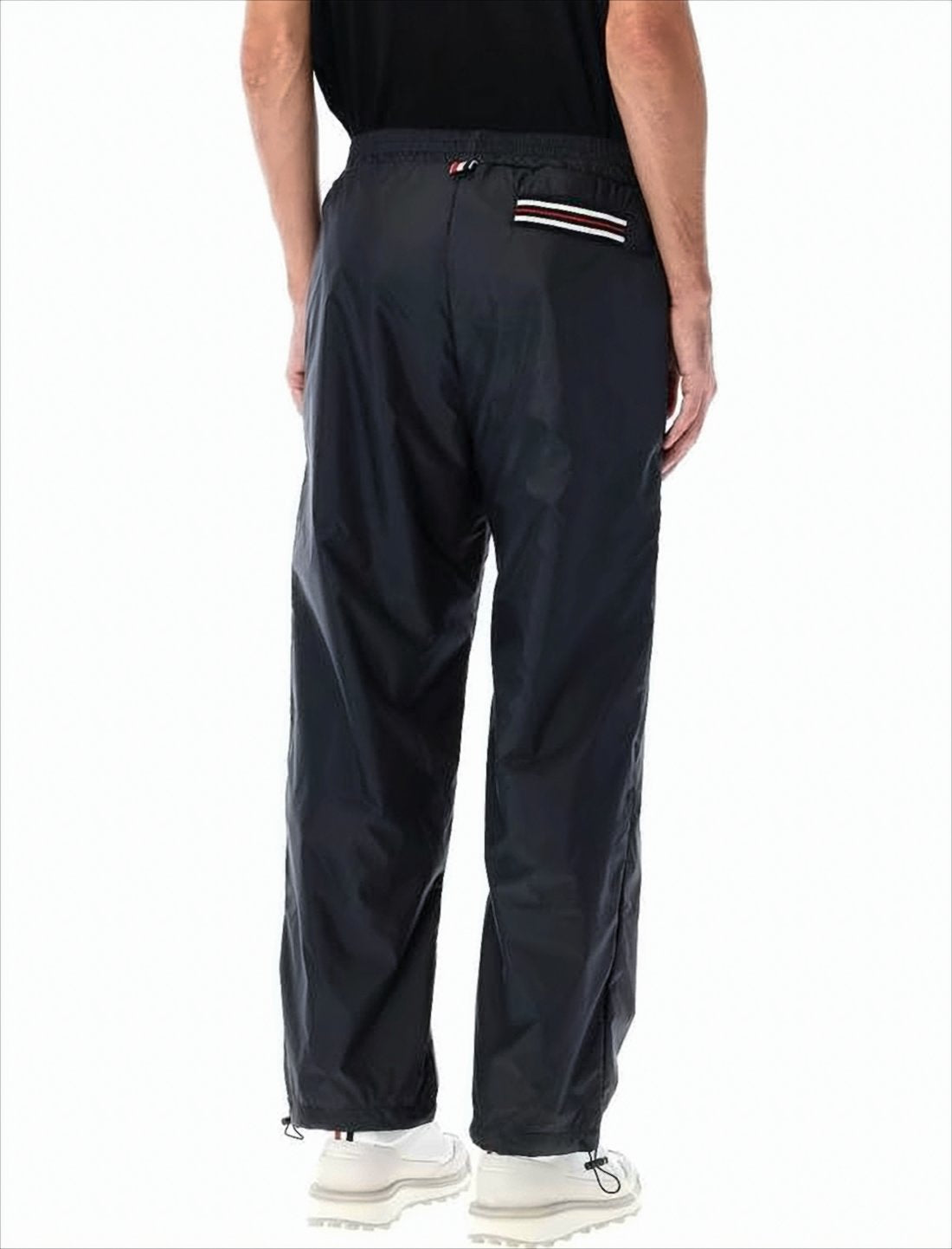 Streamlined Jogger Pants with Elastic Waistband and Side Pockets