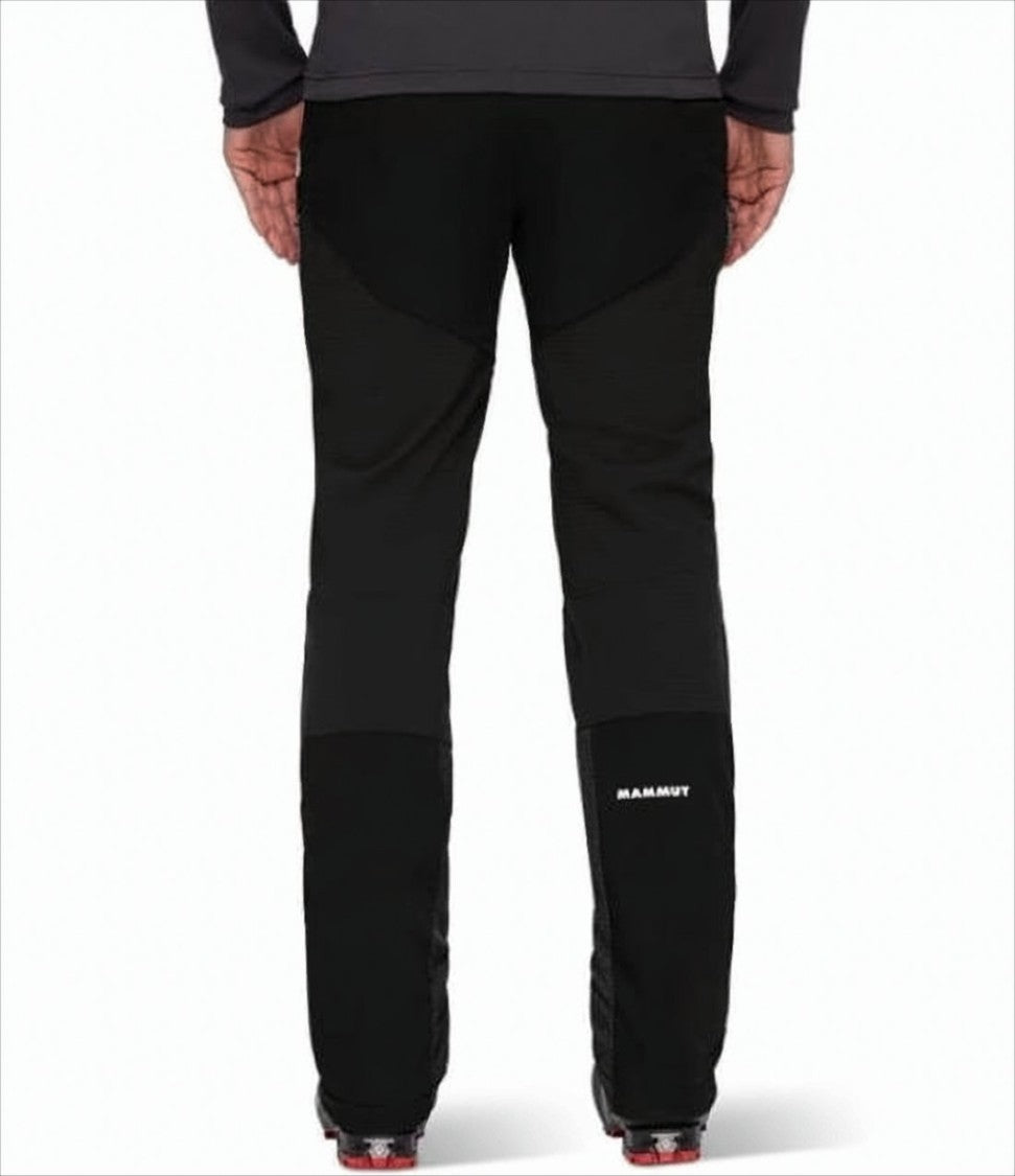 Straight-Fit Casual Pants With Reinforced Panels And Zippered Pockets