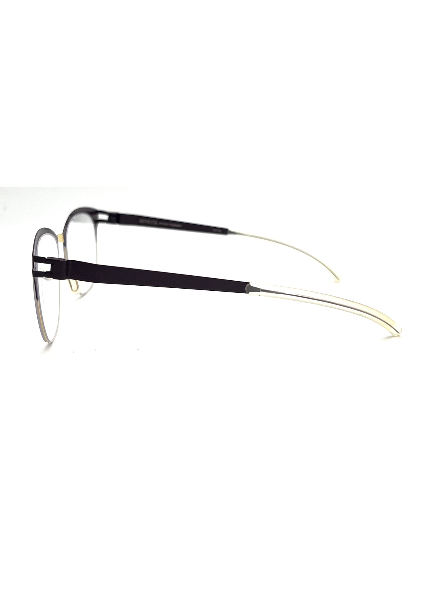 Contemporary Cat-Eye Optical Frames with Metallic Finish