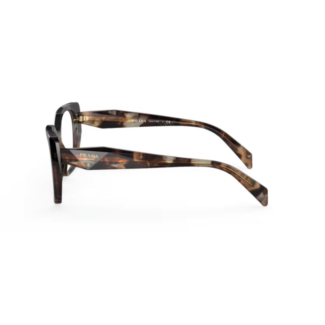 0pr 18wv Oversized Square Tortoiseshell Frame Eyeglasses