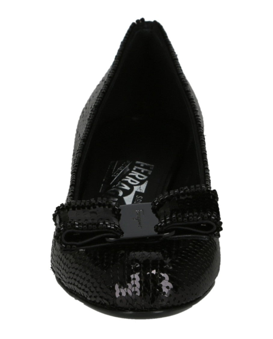 Vara Bow Sequin Pumps