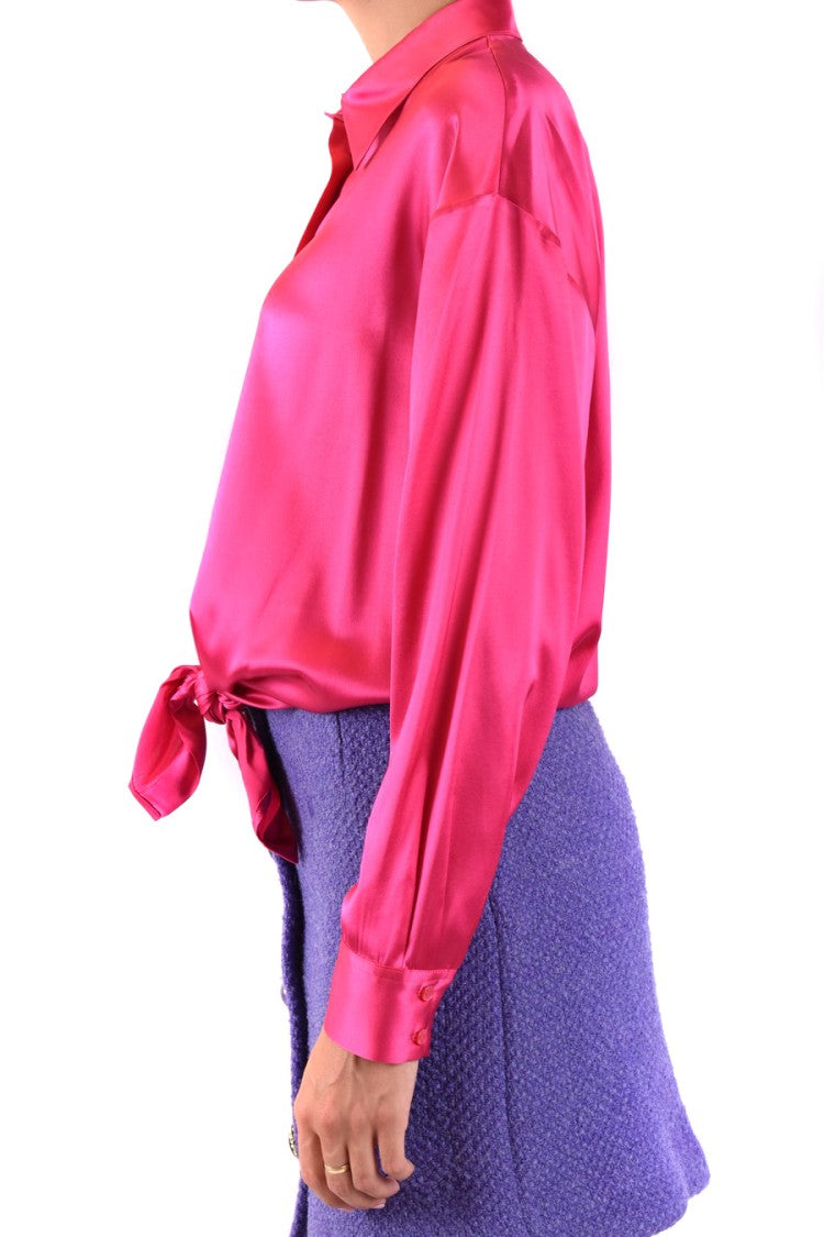 Silk Blend Fuchsia Shirt