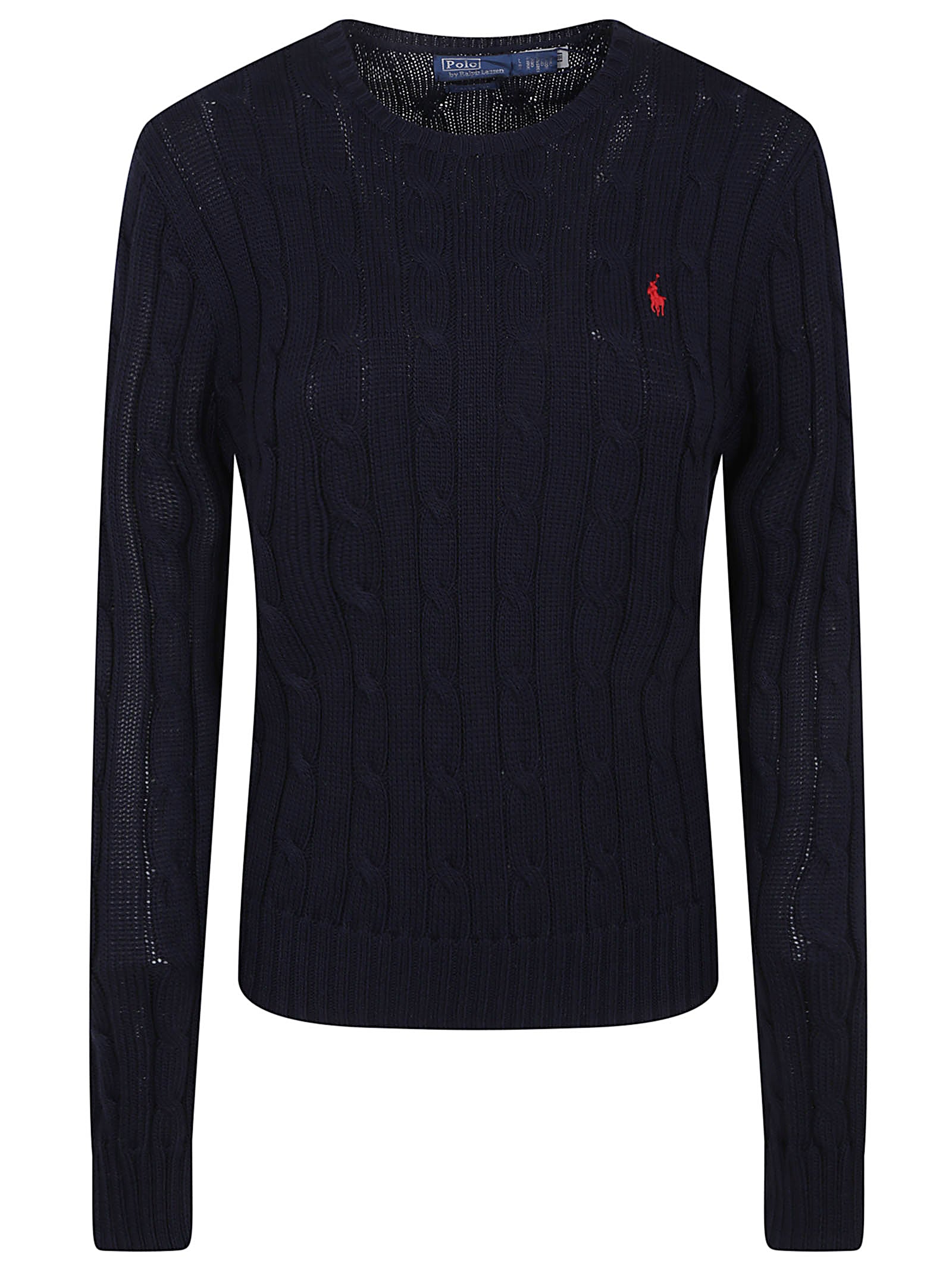 Cable Knit Crewneck Sweater