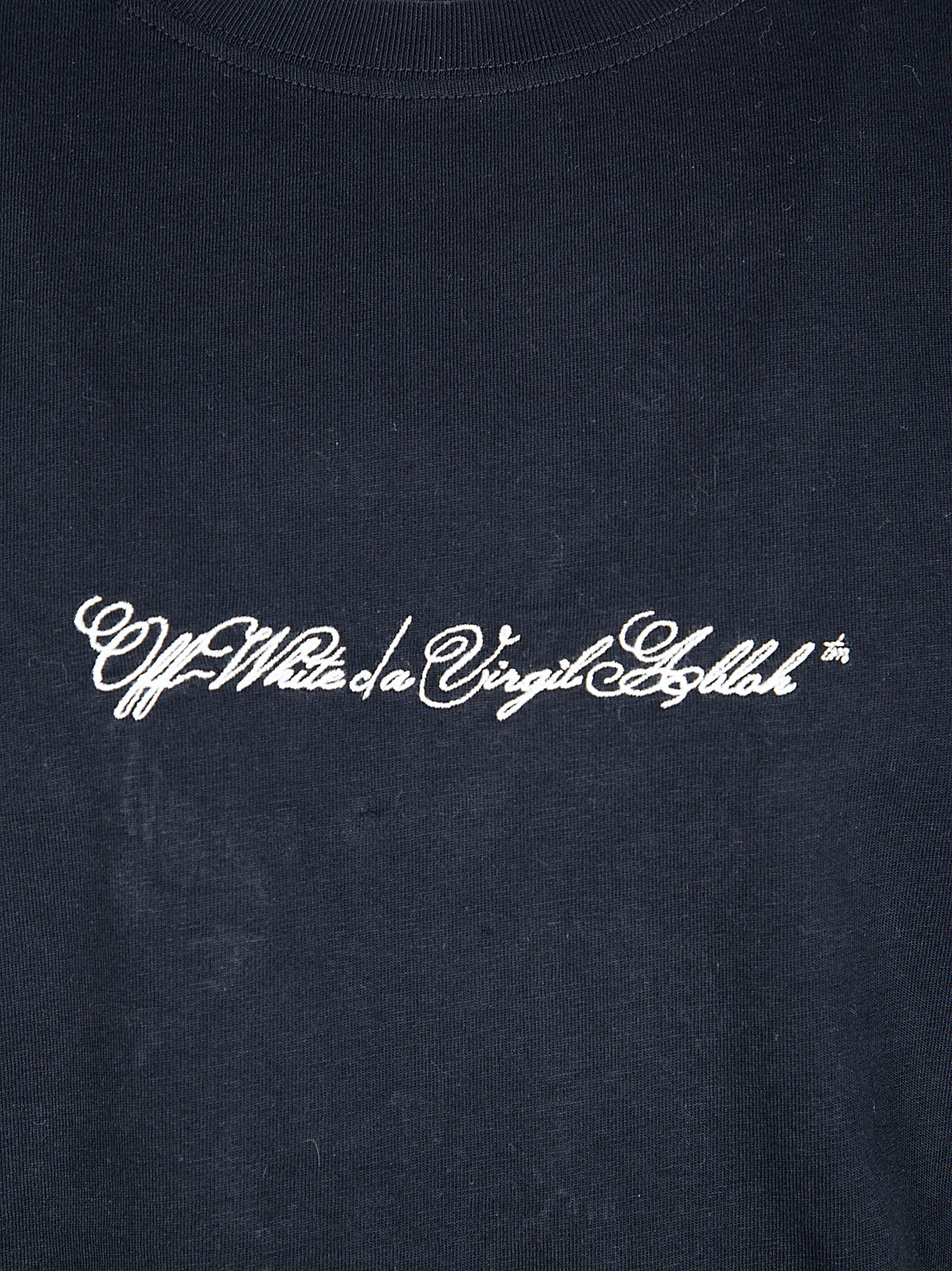 Slim-Fit T-Shirt with Refined Arrow Embroidery