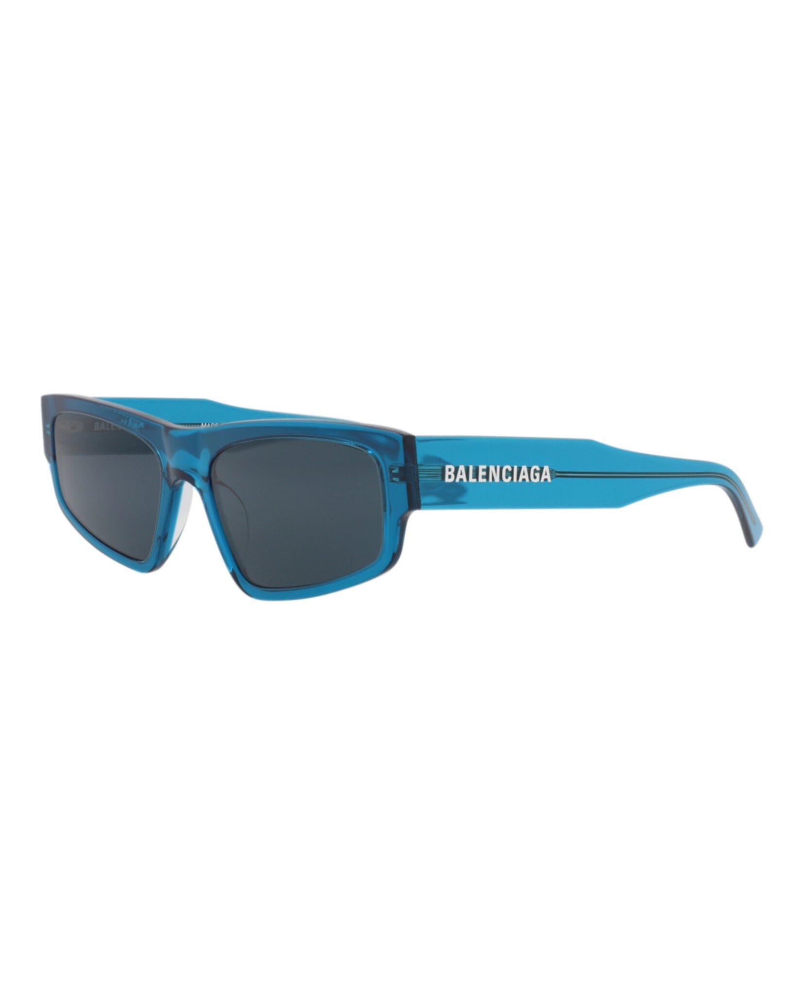 Square-Frame Recycled Acetate Sunglasses