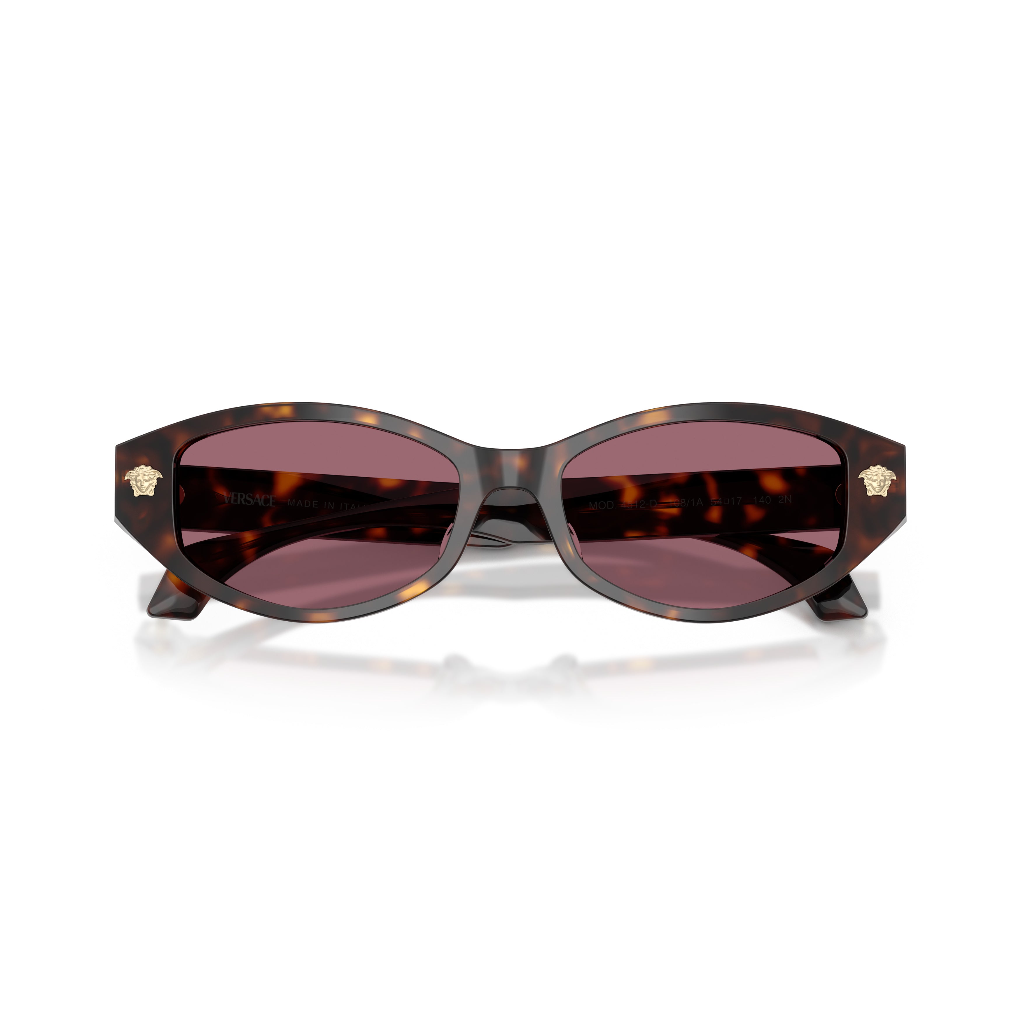 0ve4512d Tortoiseshell Acetate Oval Sunglasses