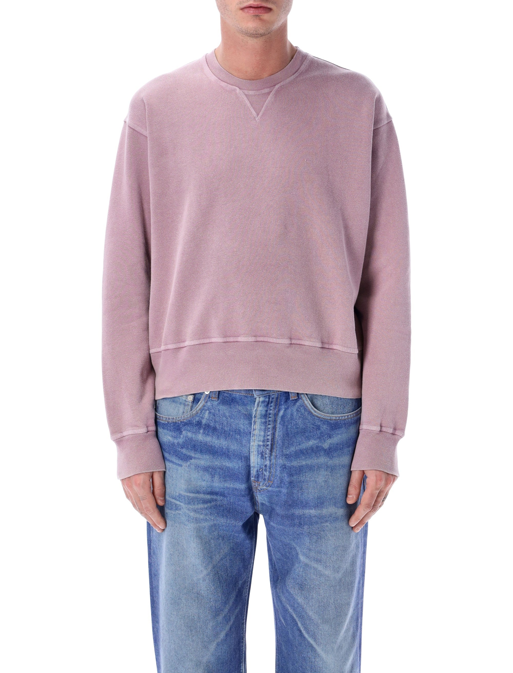 Base Sweatshirt In Gentlemens Pink