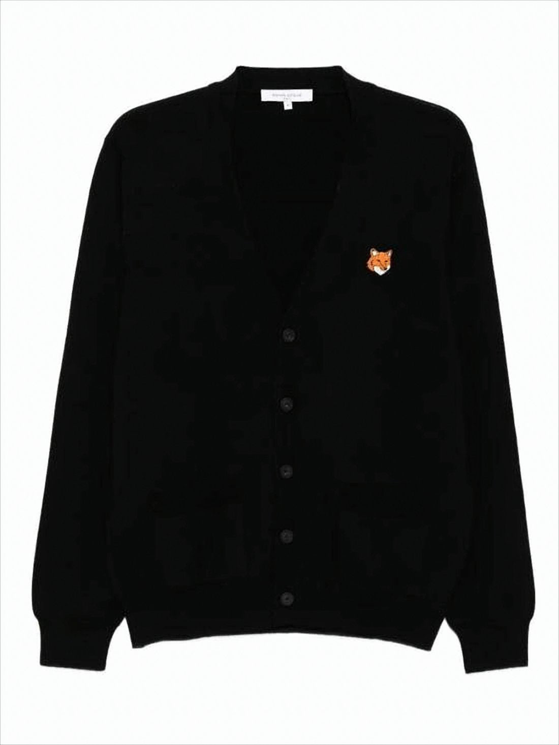 Classic V-Neck Button-Down Cardigan