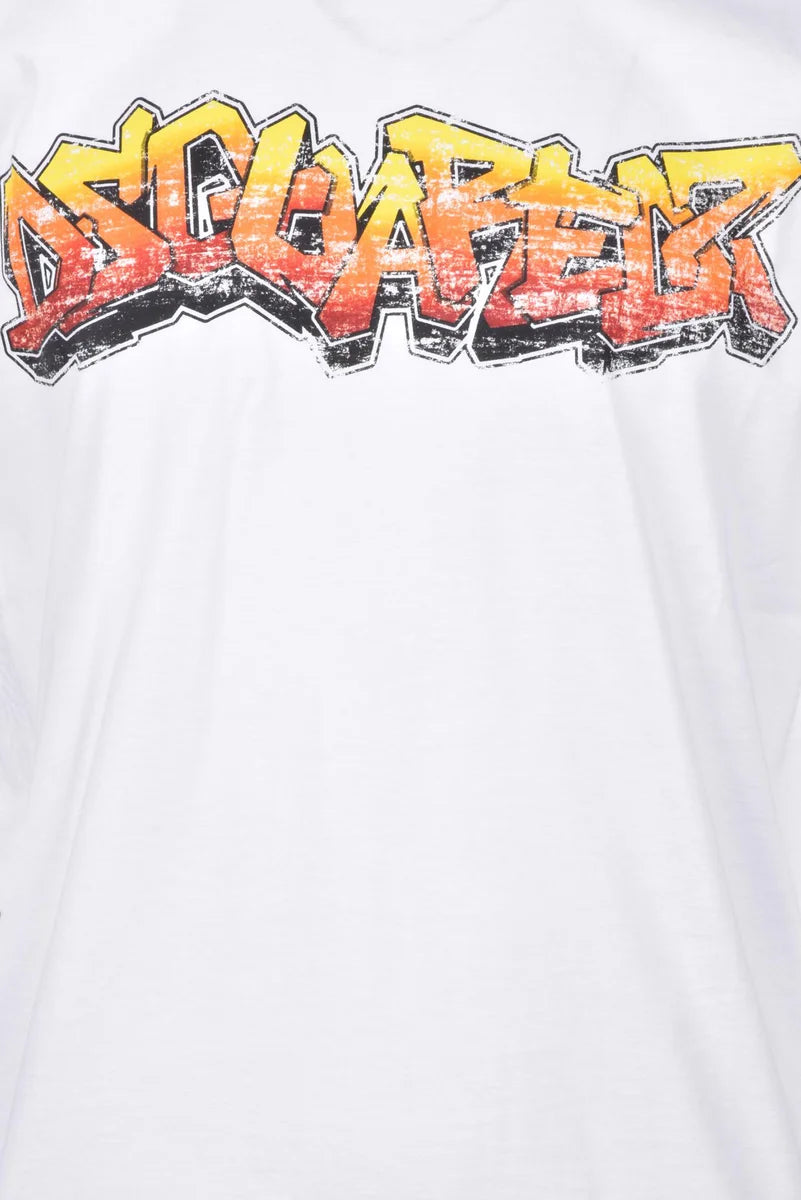 Cotton T-shirt - White