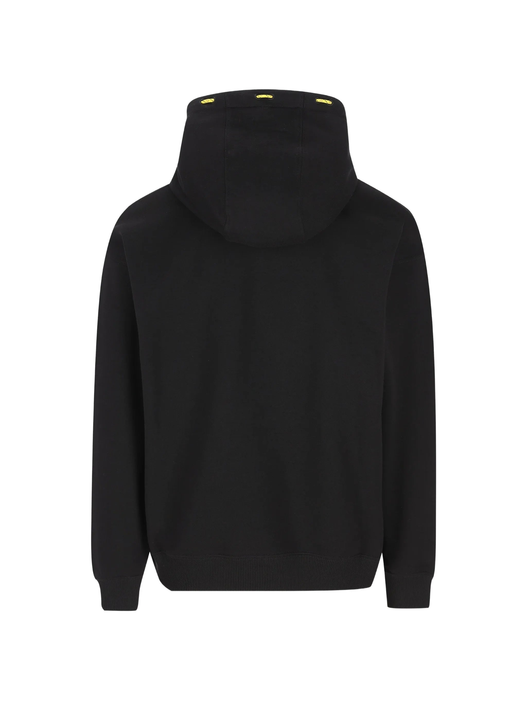 Ff Black Hoodie Yellow Drawstring Hoodies
