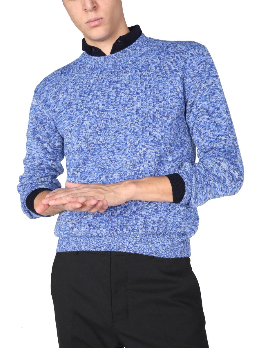 Crew Neck Wool Sweater