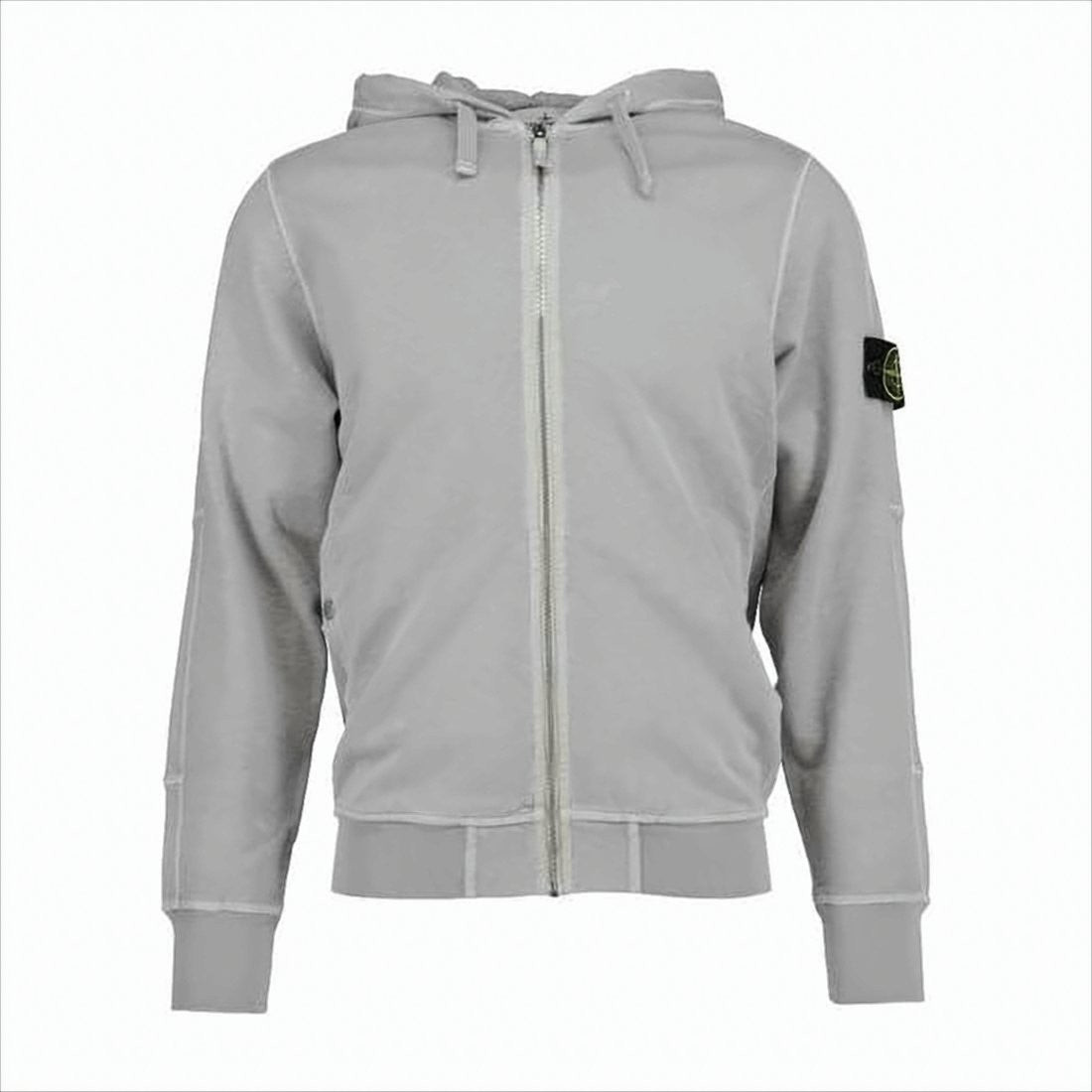 Hooded Zip-Up Jacket with Compass Logo