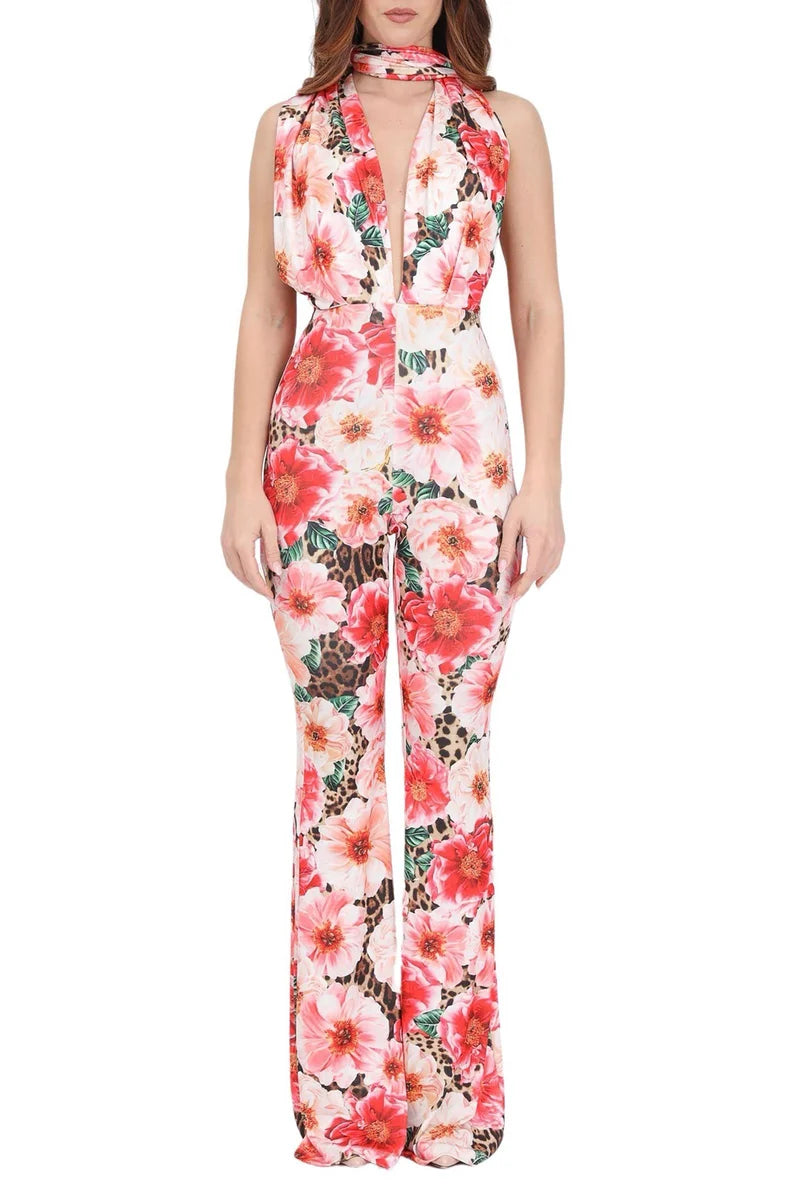Women's Jumpsuit - Multicolor