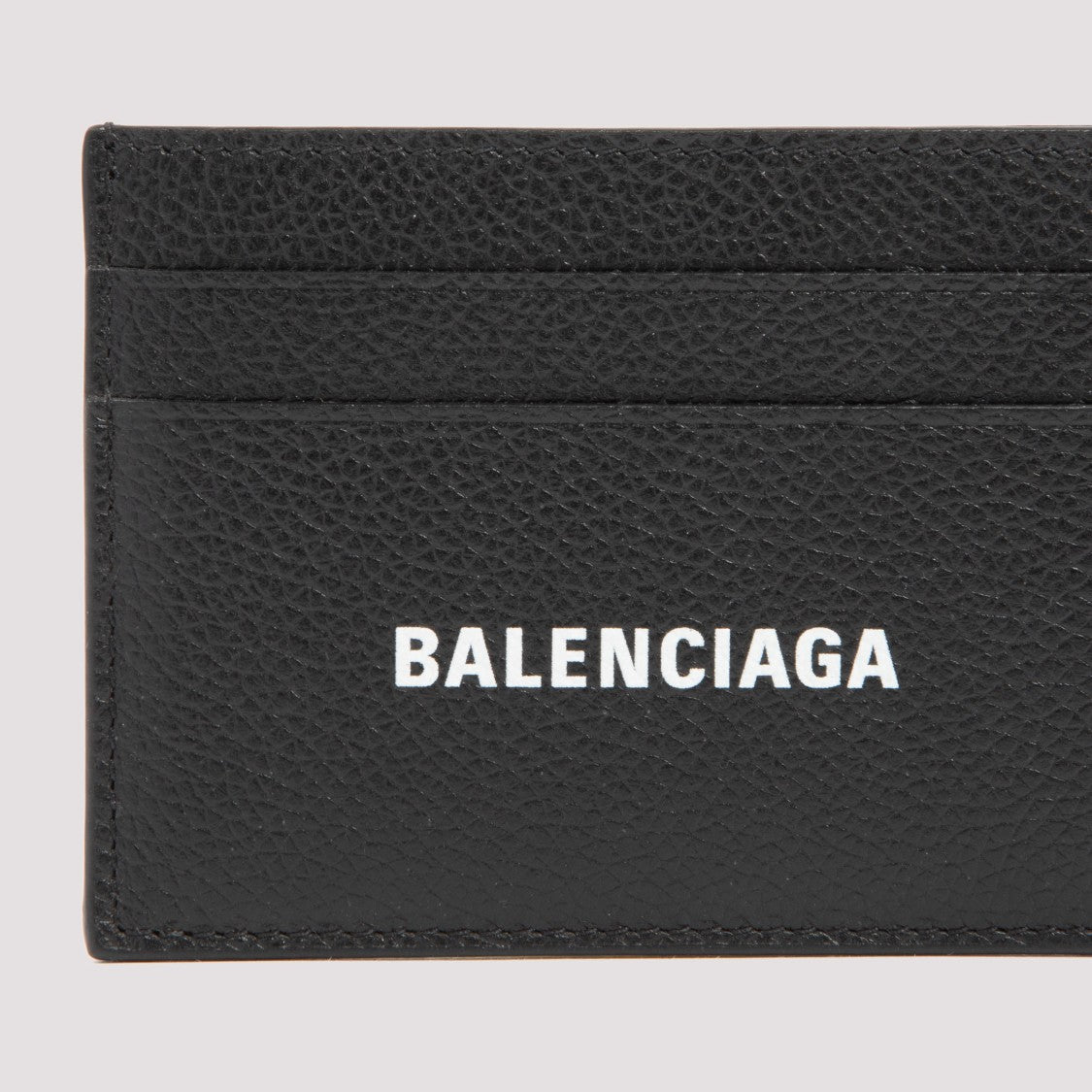 Black Leather Card Holder