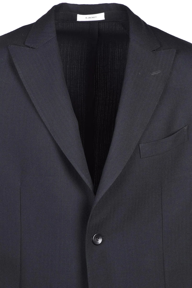Rounded Jacket - Black