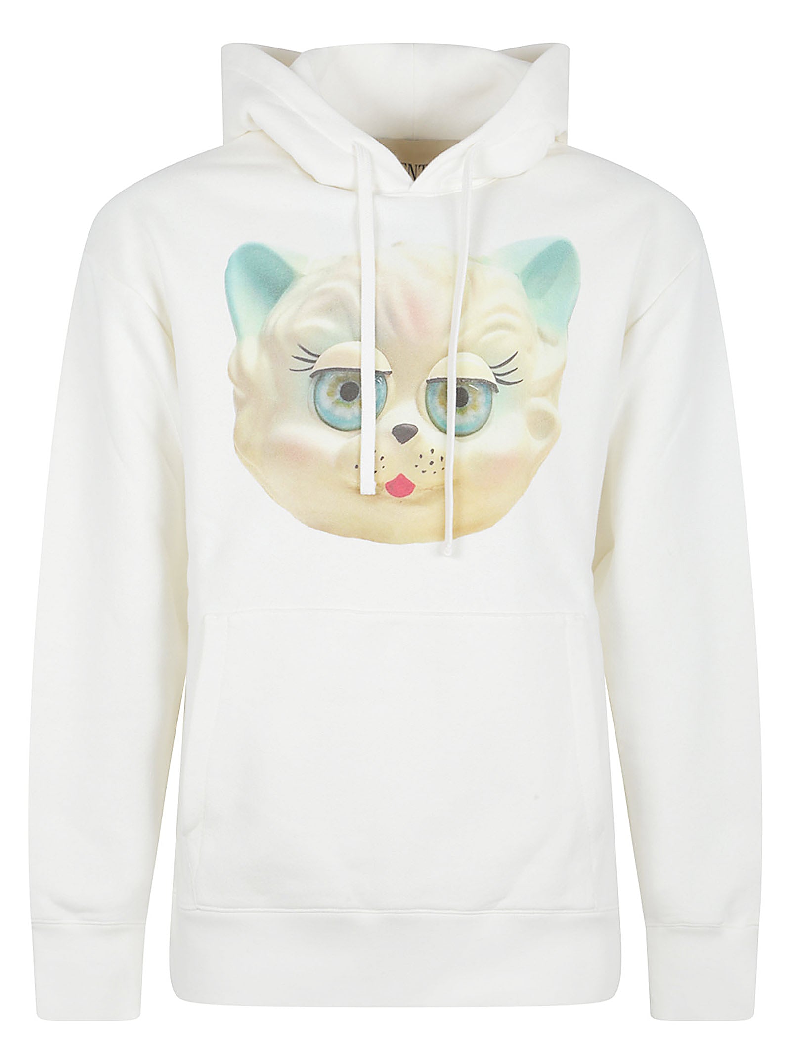 Le Chat de la Maison Print Cotton Hoodie