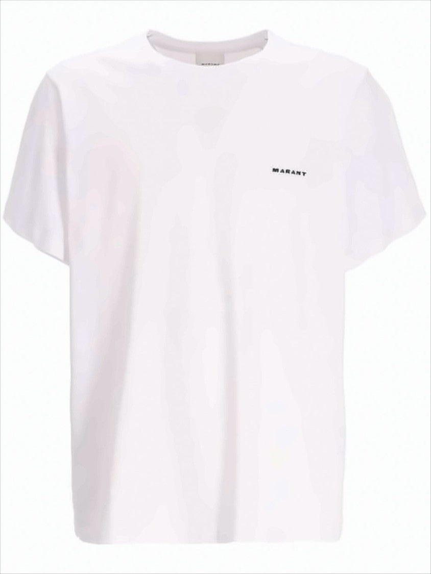 Relaxed Fit White Cotton T-Shirt