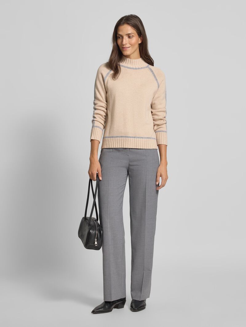 Pescara High Neck Sweater In Wool